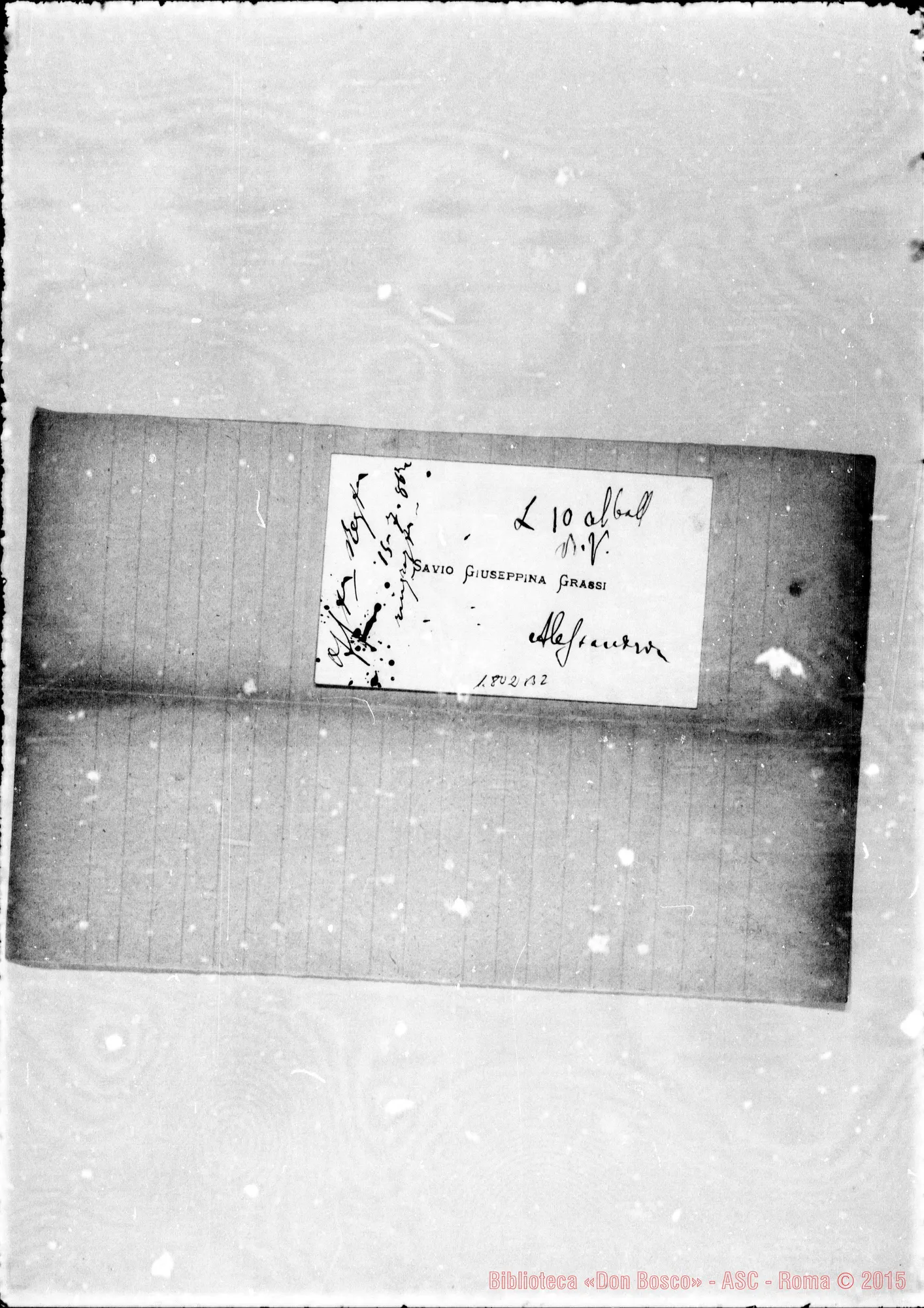 Fotogramma B 2 — Savio Giuseppina