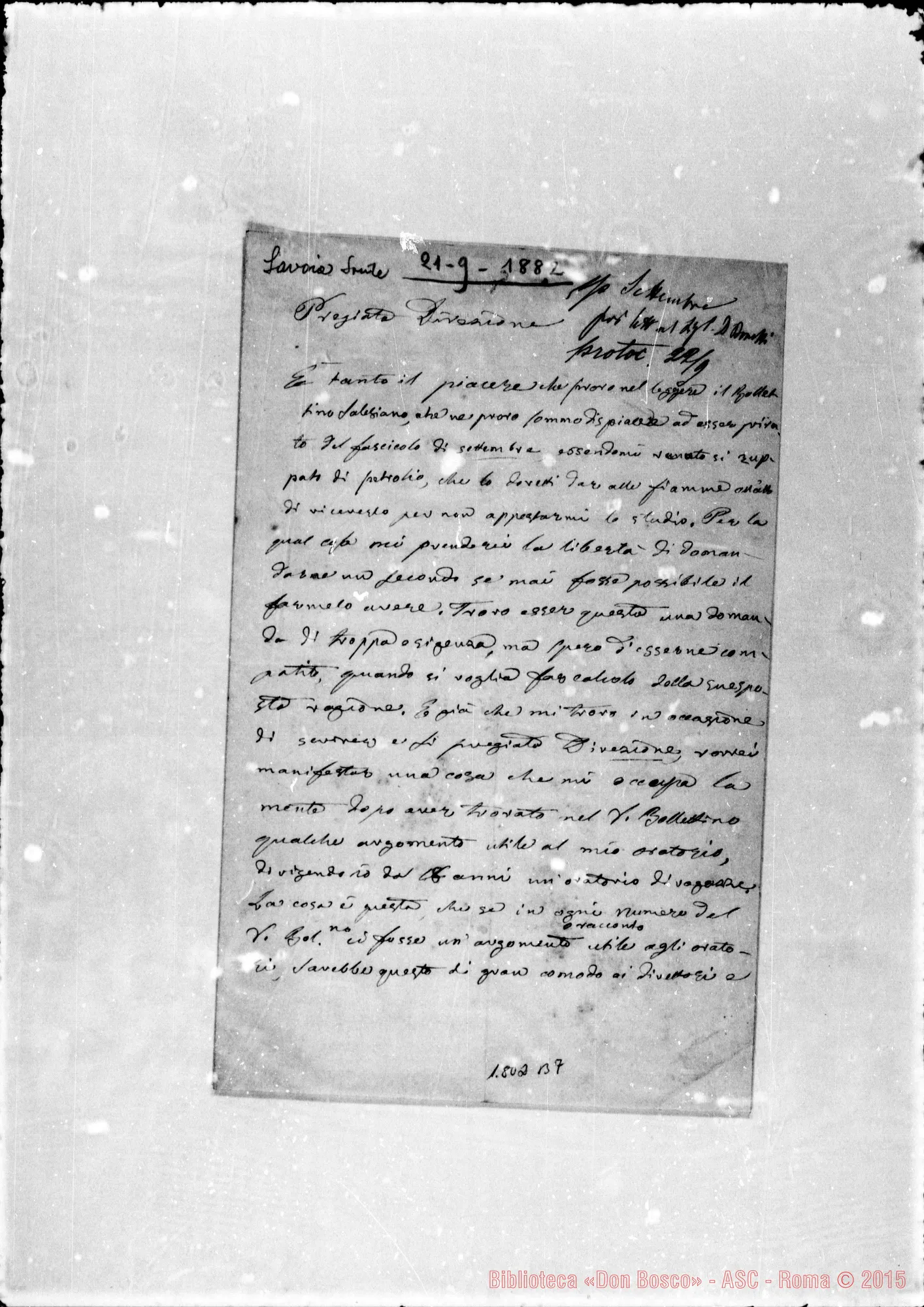 Fotogramma B 7 — Savoia Sante