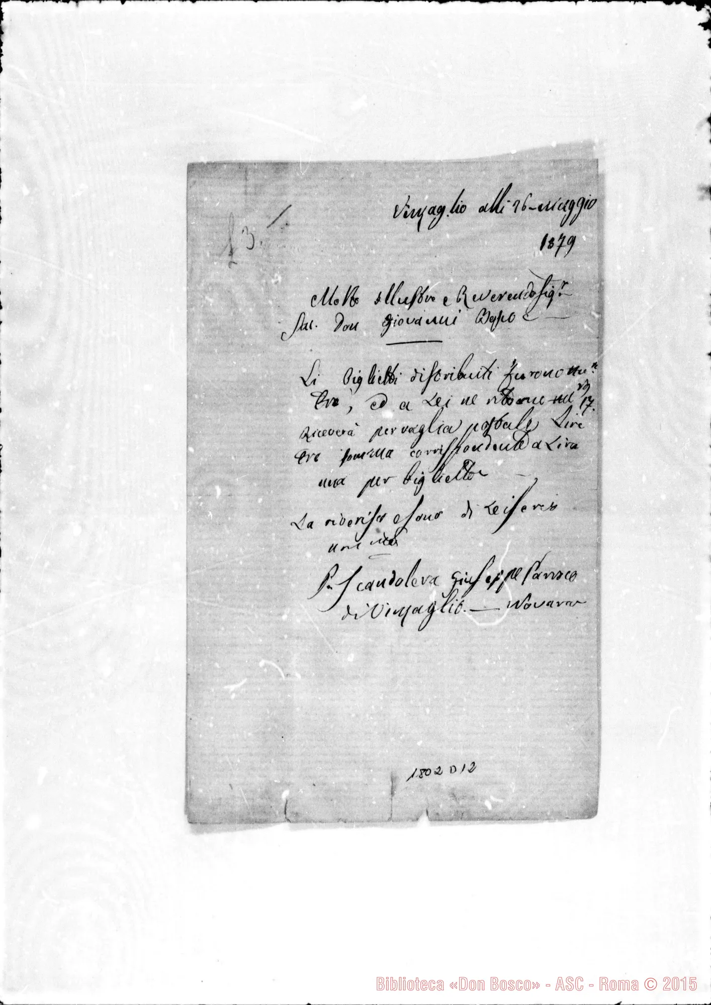 Fotogramma D 12 — Scandolera Giuseppe