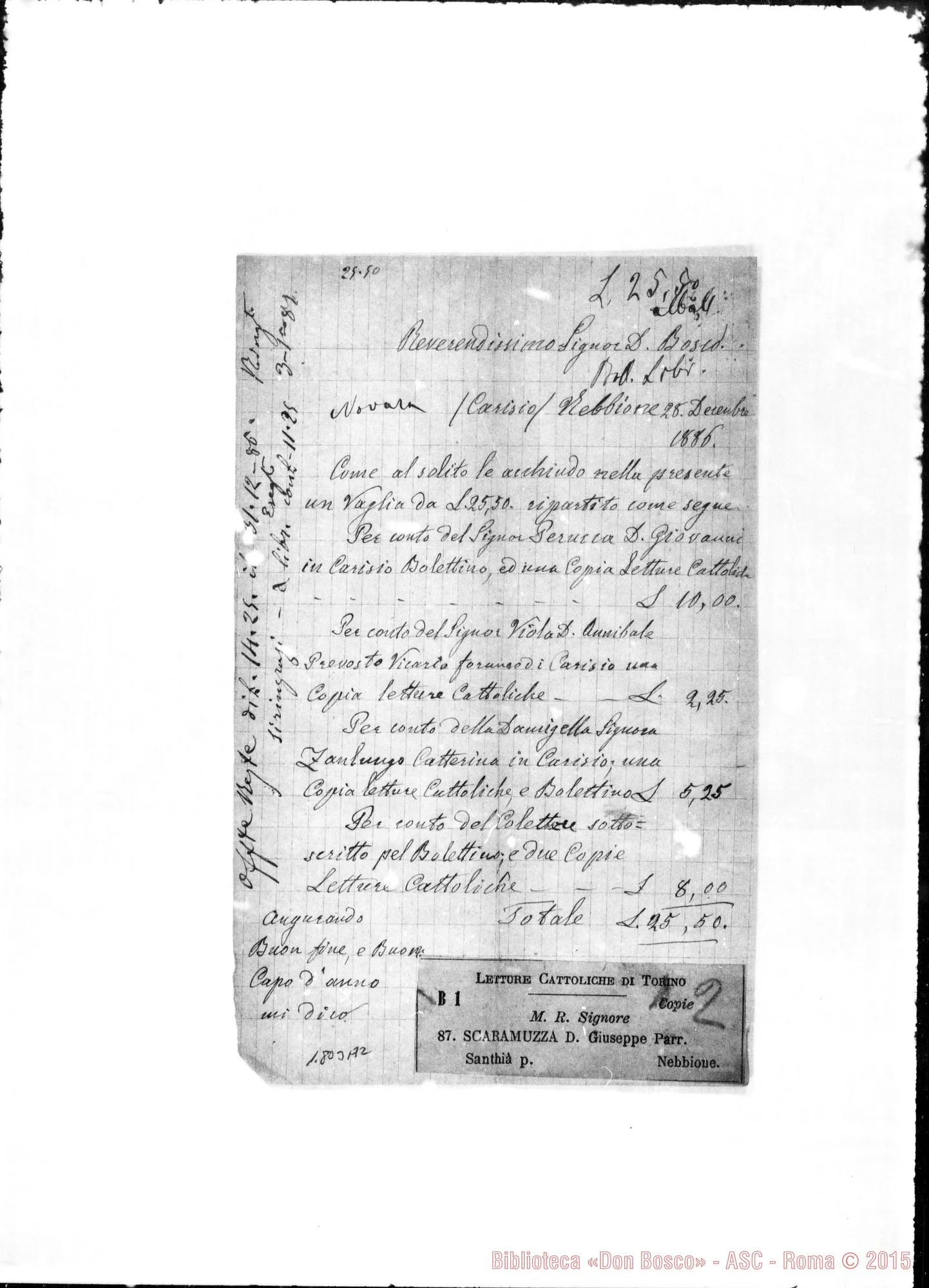 Fotogramma A 2 — Scaramuzza Giuseppe-Bosco