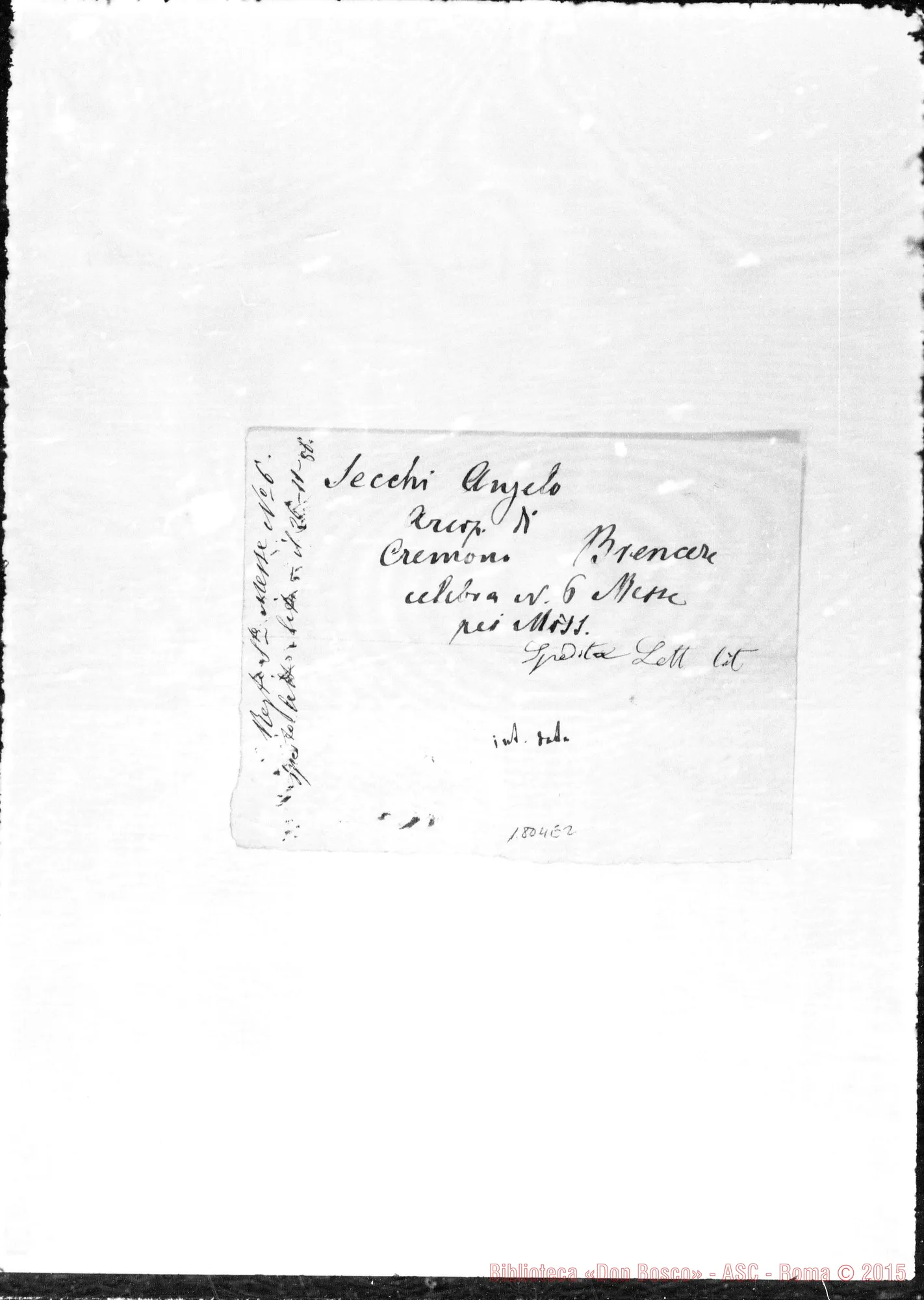 Fotogramma E 2 — Secchi Angelo