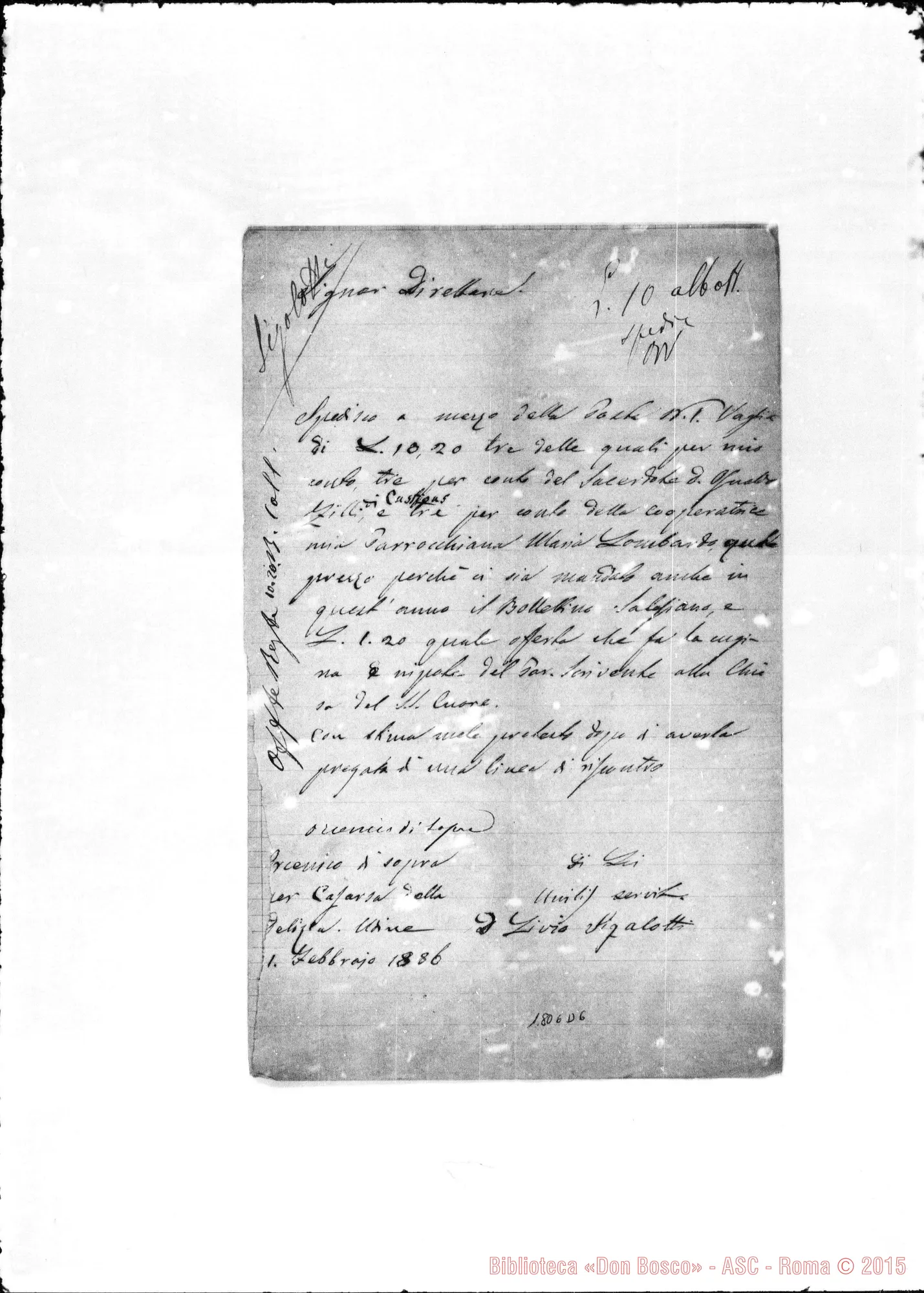Fotogramma D 6 — Sigalotti Livio