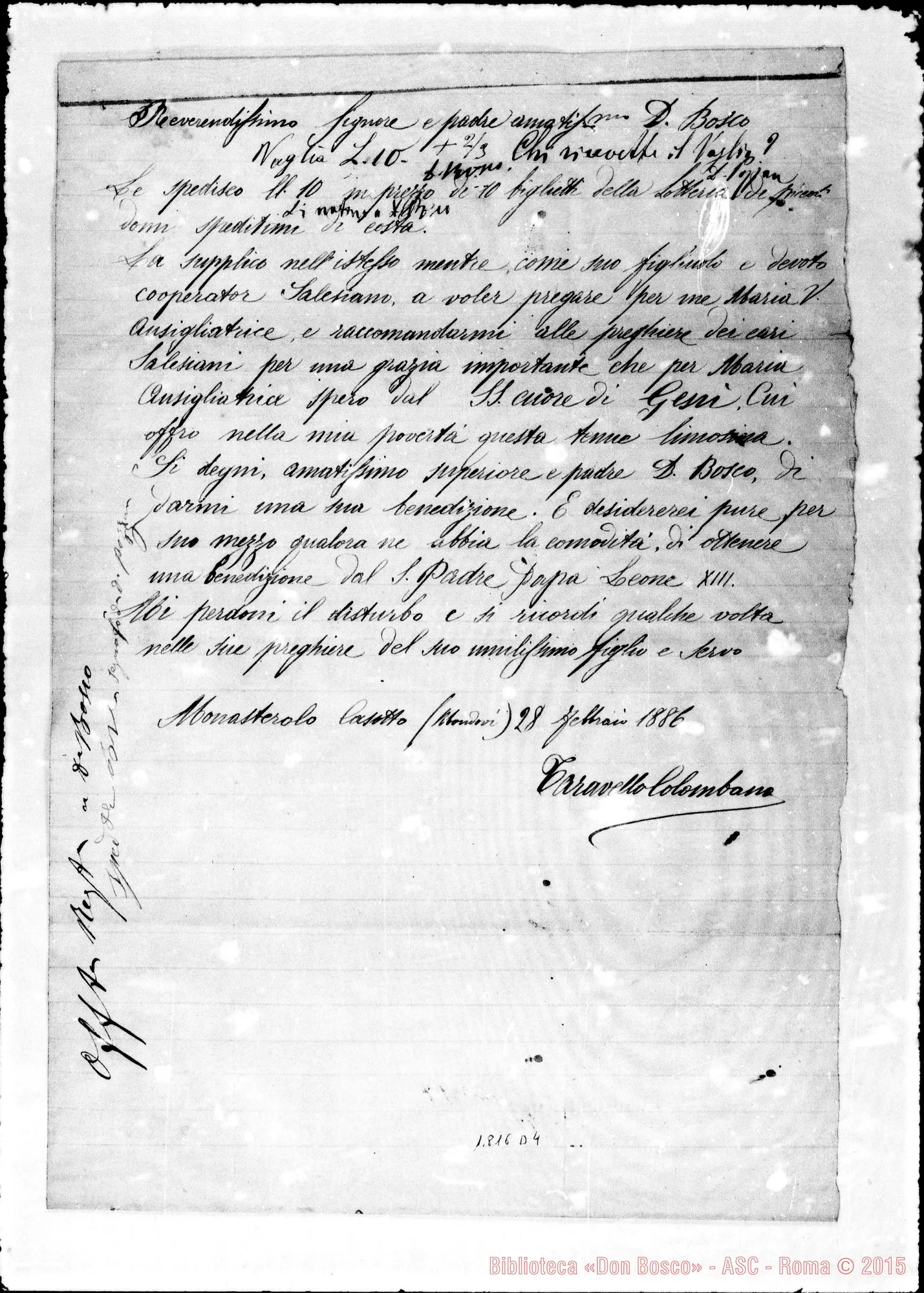 Fotogramma D 4 — Taravello Colombano-Bosco