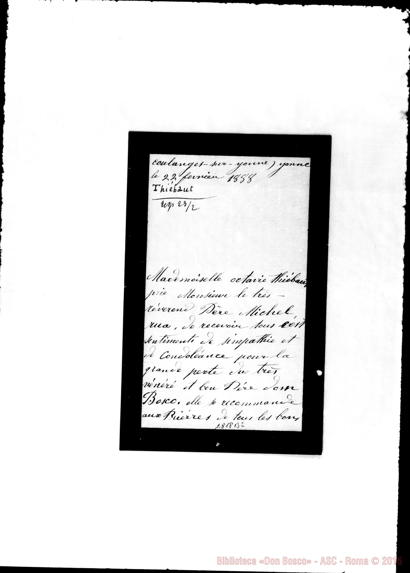 Fotogramma B 2 — Thiébaut Octavie