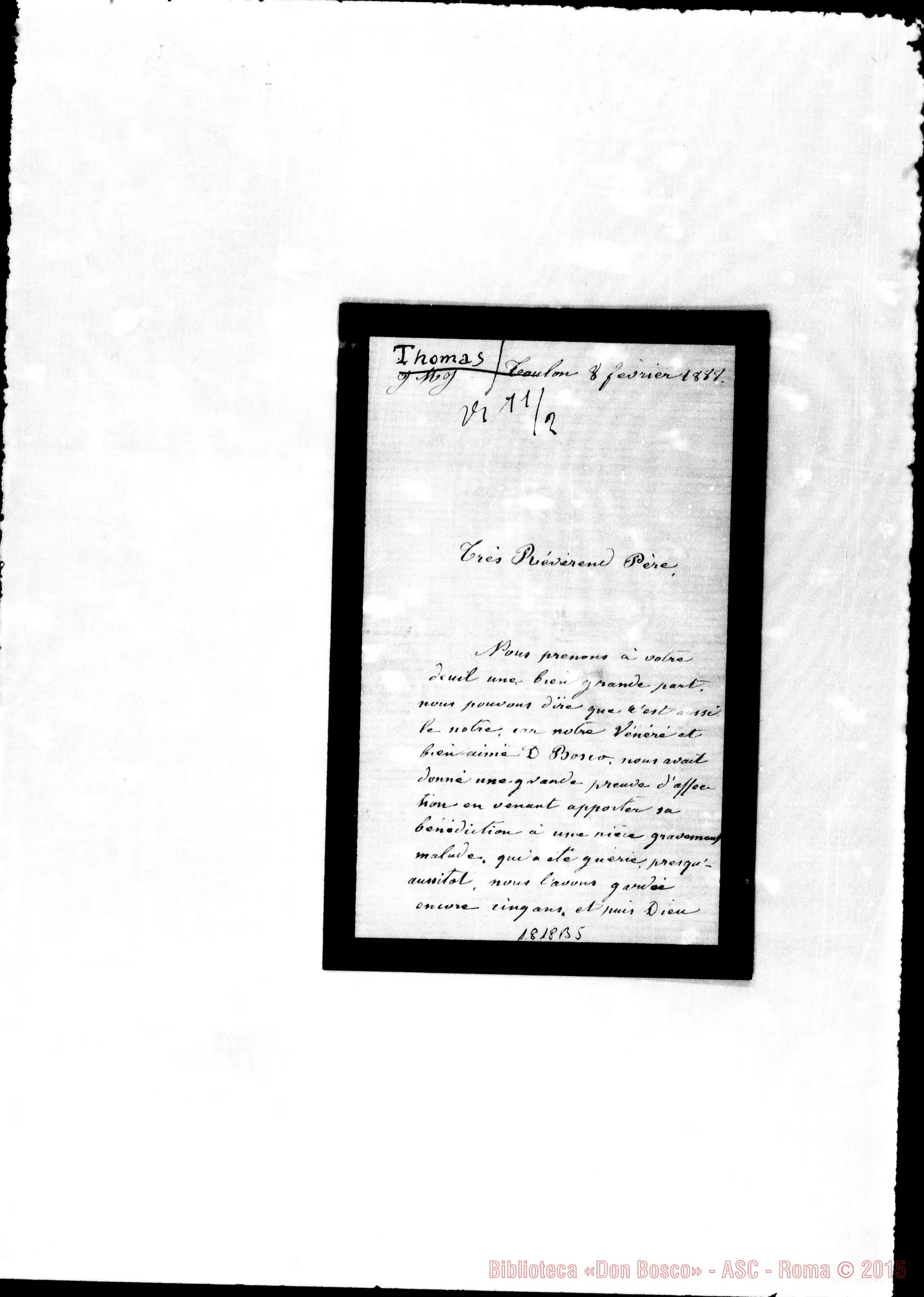 Fotogramma B 5 — Thomas J.