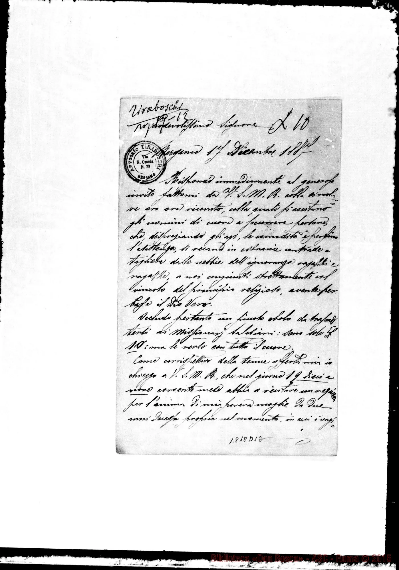 Fotogramma D 12 — Tiraboschi Luigi