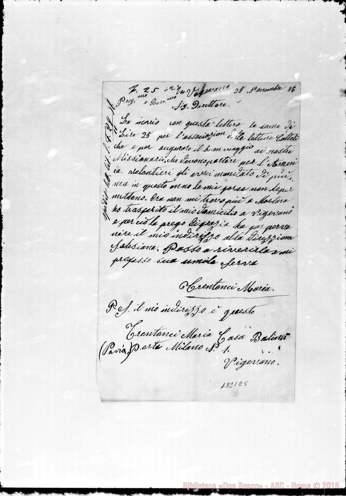 Fotogramma E 5 — Trentonci Maria