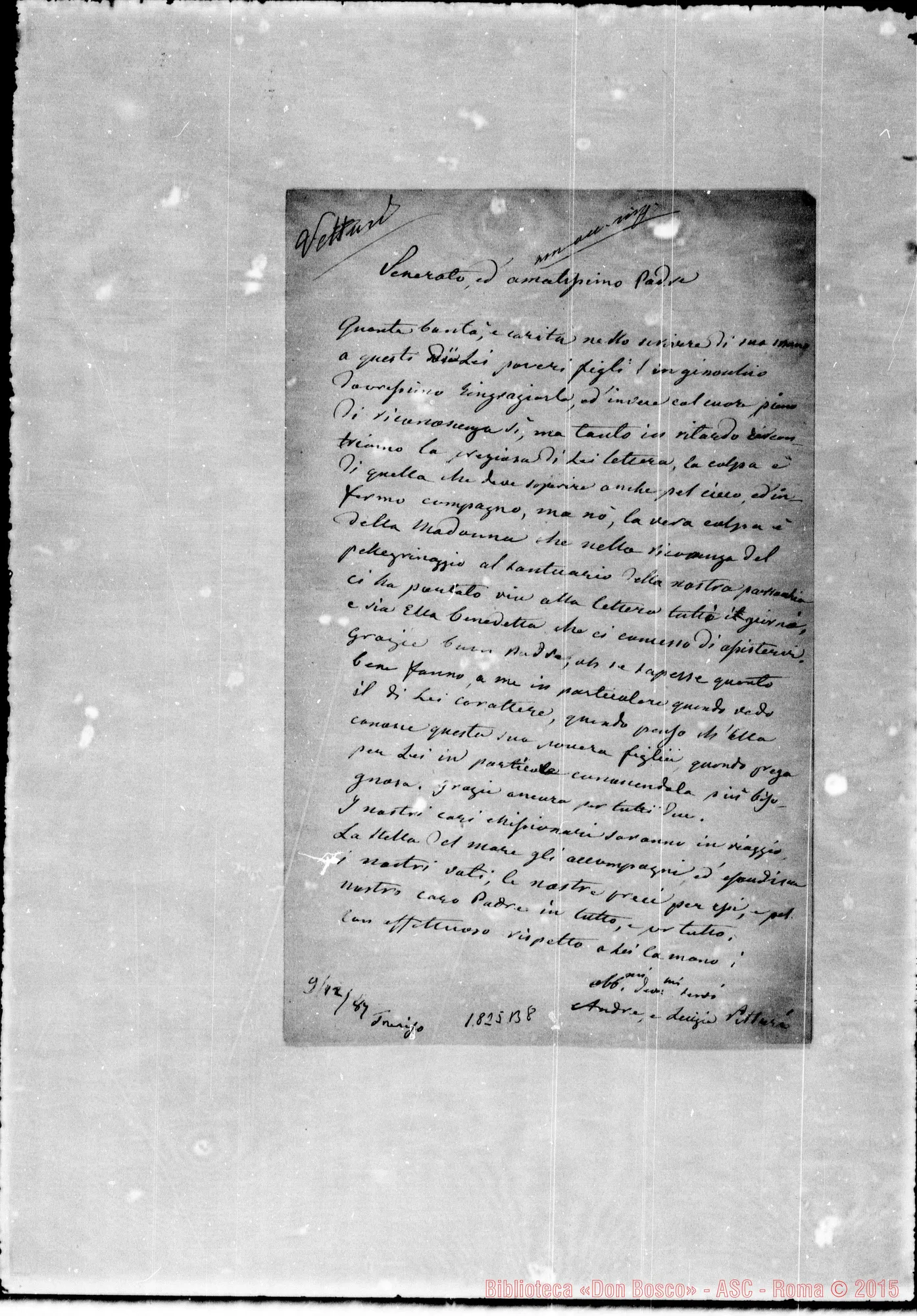 Fotogramma B 8 — Vetturi Andre E Luigia