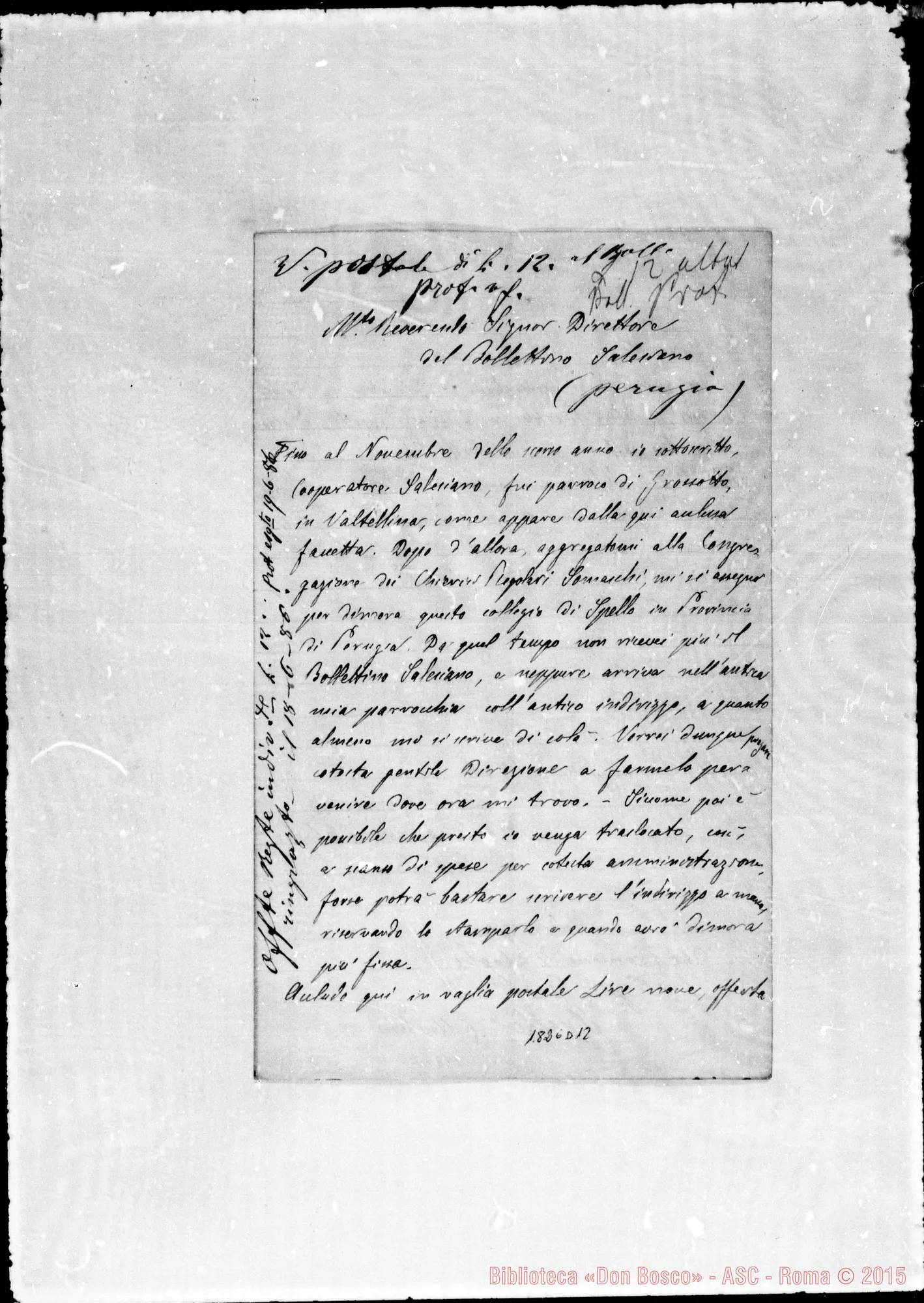 Fotogramma D 12 — Zaboglio Francesco
