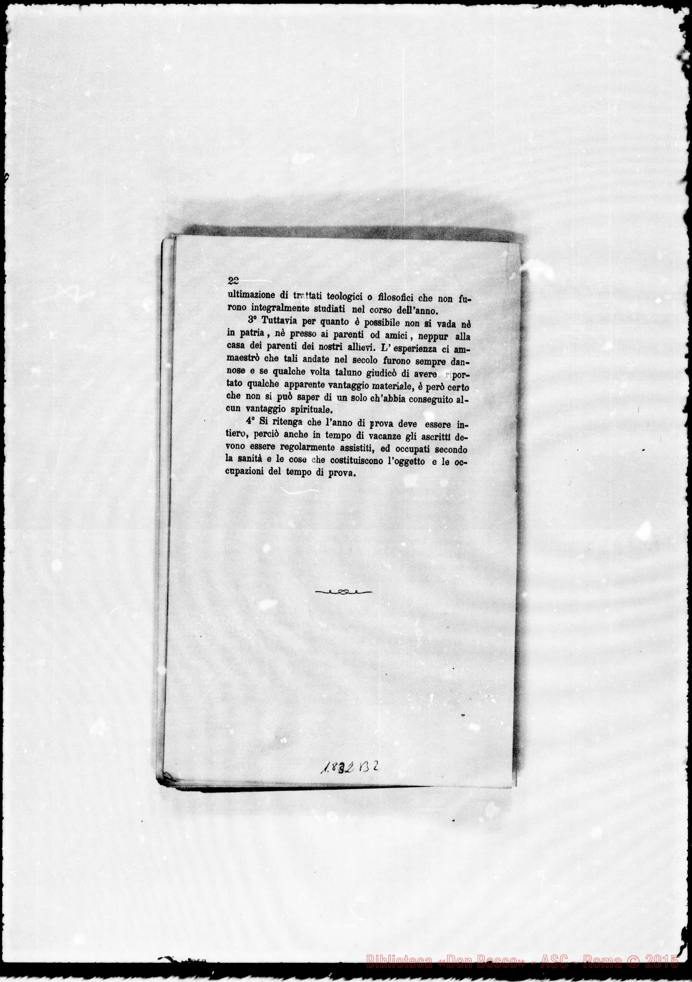 Fotogramma B 2 — Convocatoria-Schema. Stampato