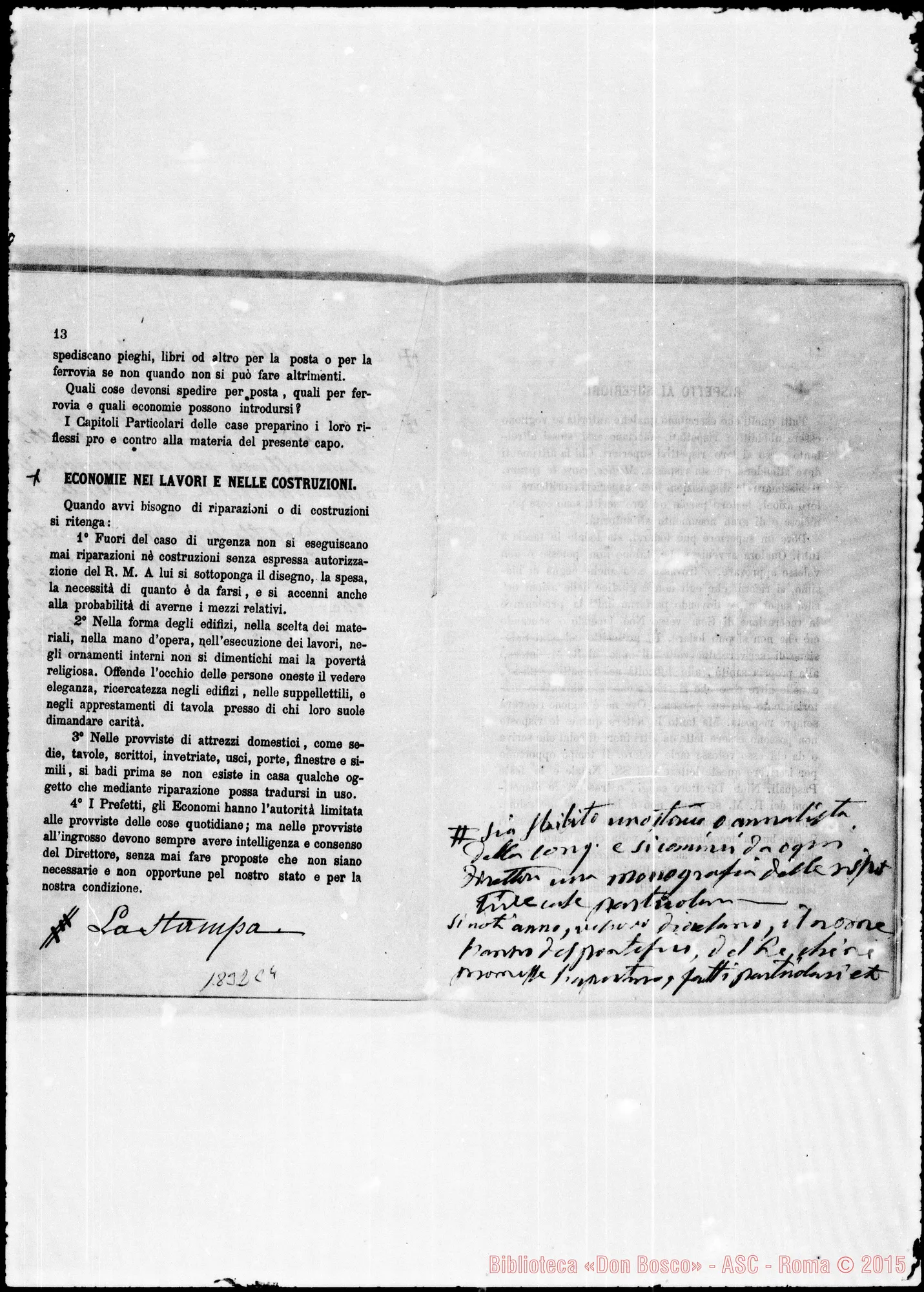 Fotogramma C 4 — Bosco: Proposte stampate E risposte ms. Bosco