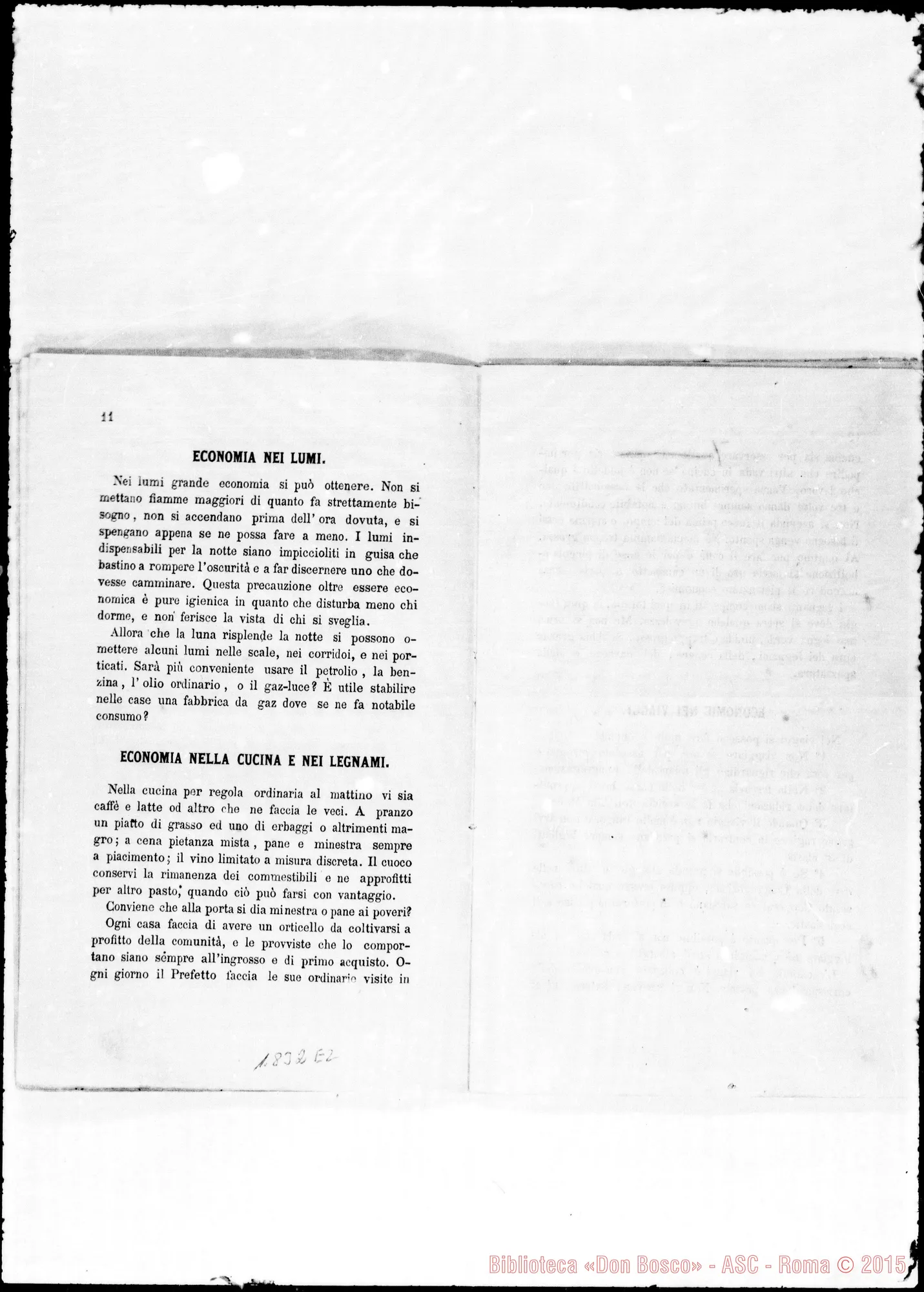 Fotogramma E 2 — Bosco: Proposte stampate E risposte ms. Bosco