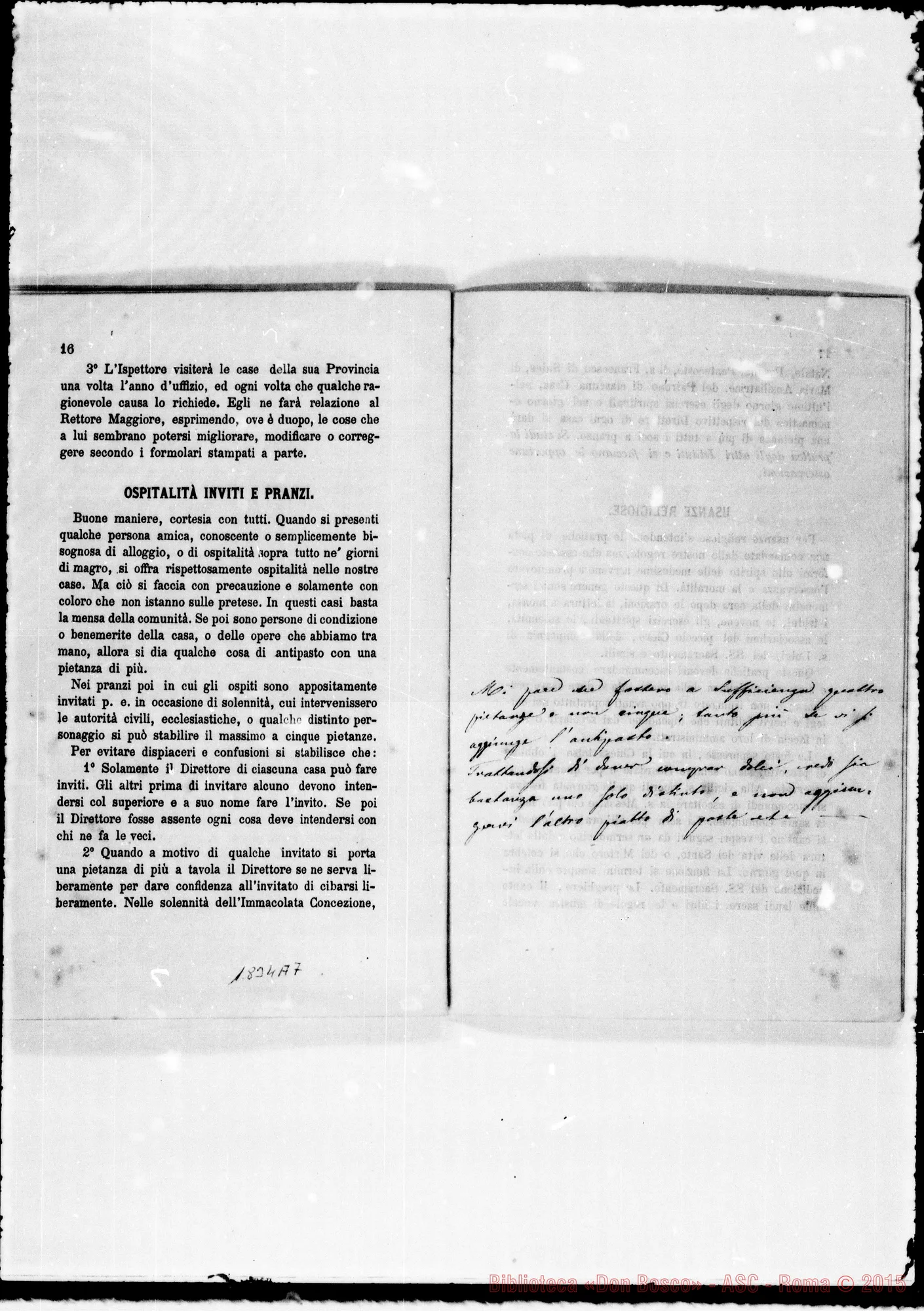 Fotogramma A 7 — Cappelletti: Proposte stampate E risposte ms.