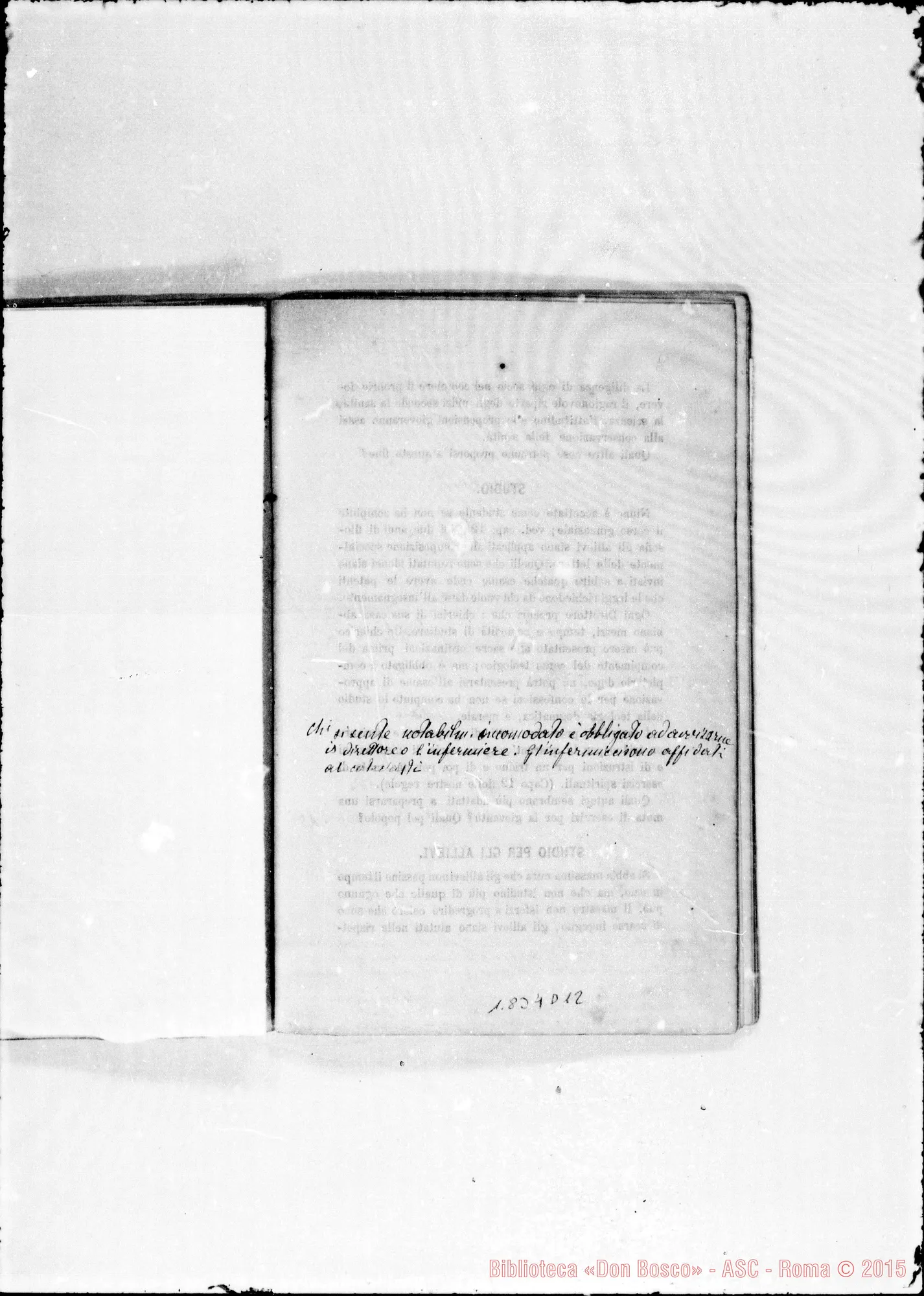 Fotogramma D 12 — Aggiunte E correzioni AUTENTICHE
