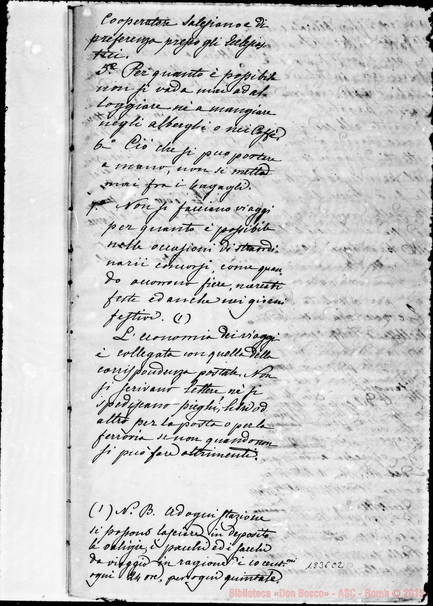 Fotogramma C 2 — Deliberazioni del I Capitolo. Ms. Berto