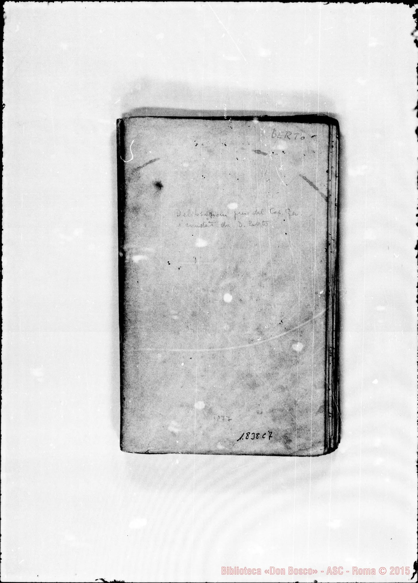 Fotogramma C 7 — Deliberazioni prese E annotate da D. Berto