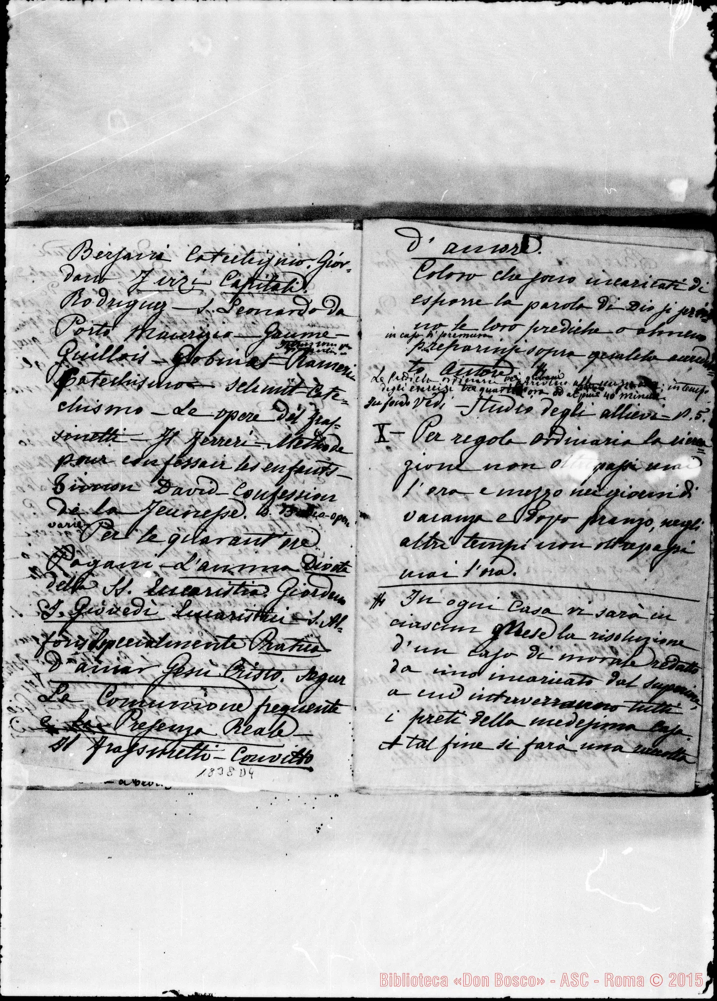 Fotogramma D 4 — Deliberazioni prese E annotate da D. Berto