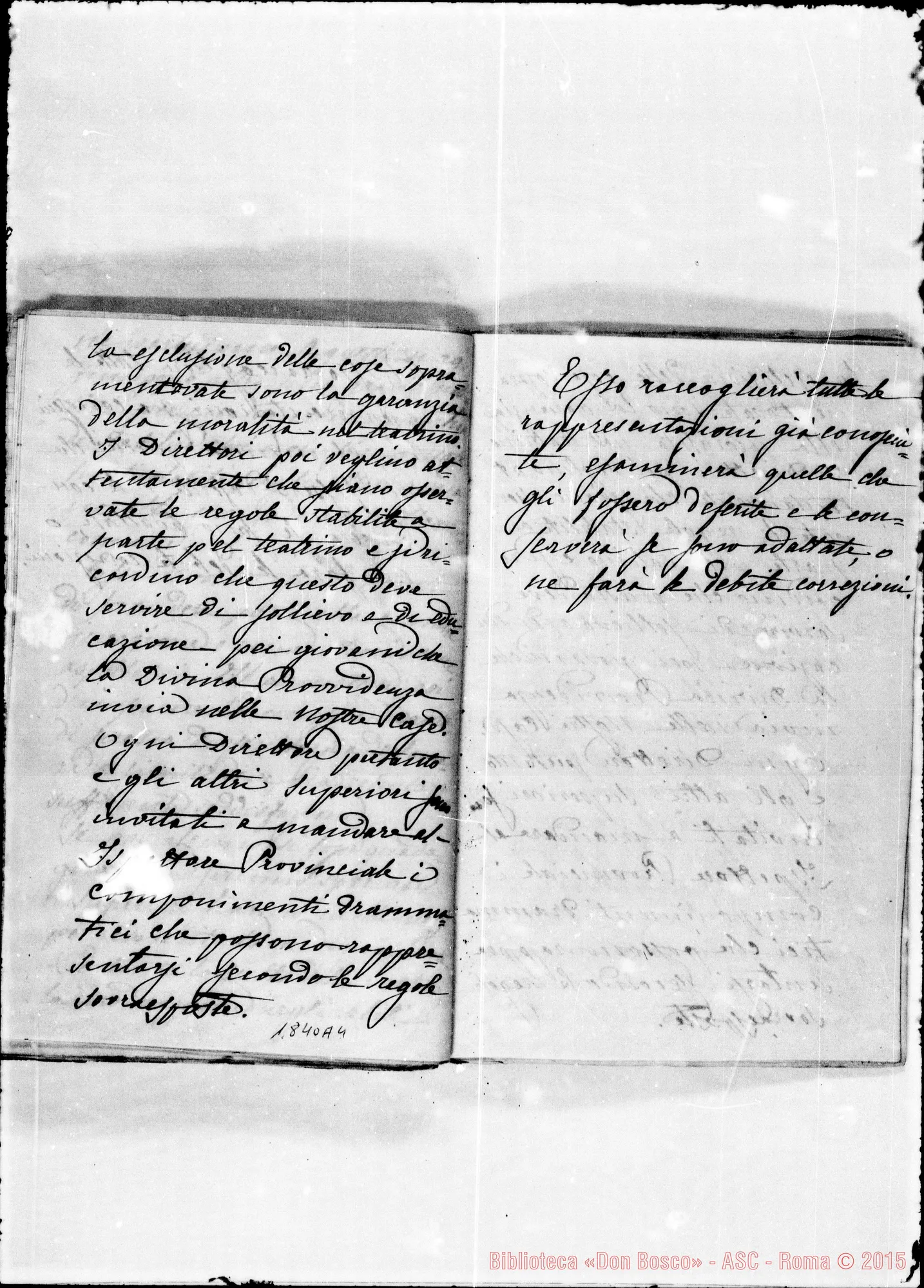 Fotogramma A 4 — Deliberazioni prese E annotate da D. Berto