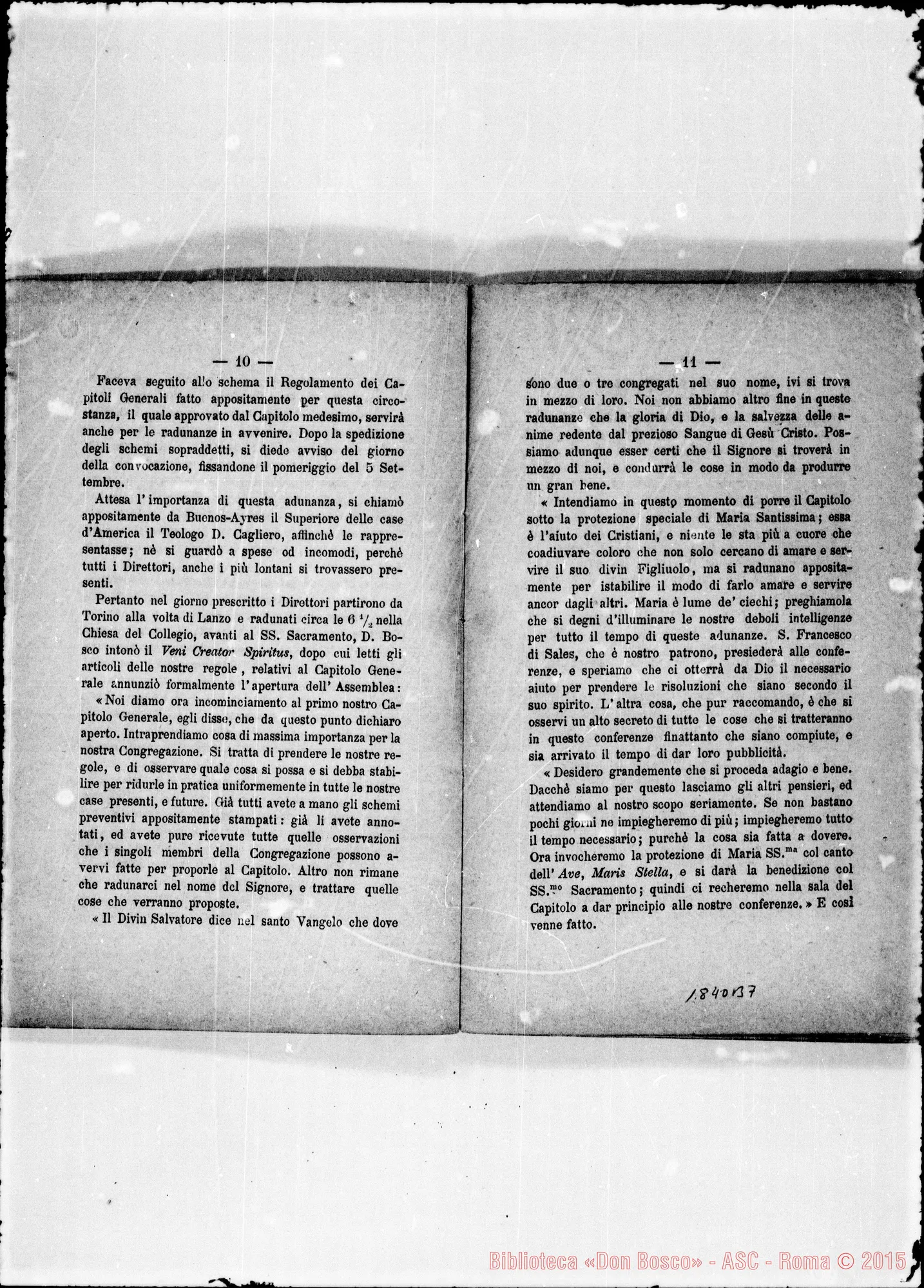 Fotogramma B 7 — Deliberazioni: Stampato