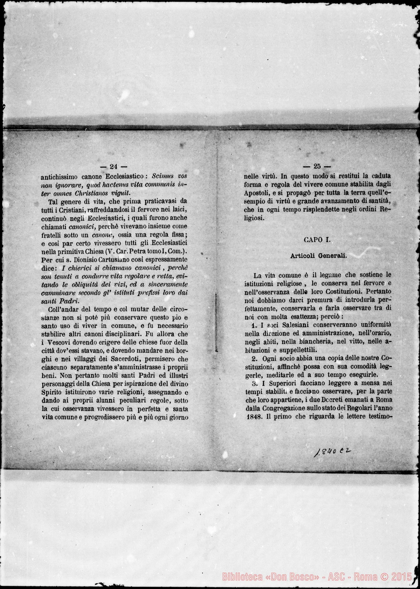 Fotogramma C 2 — Deliberazioni: Stampato