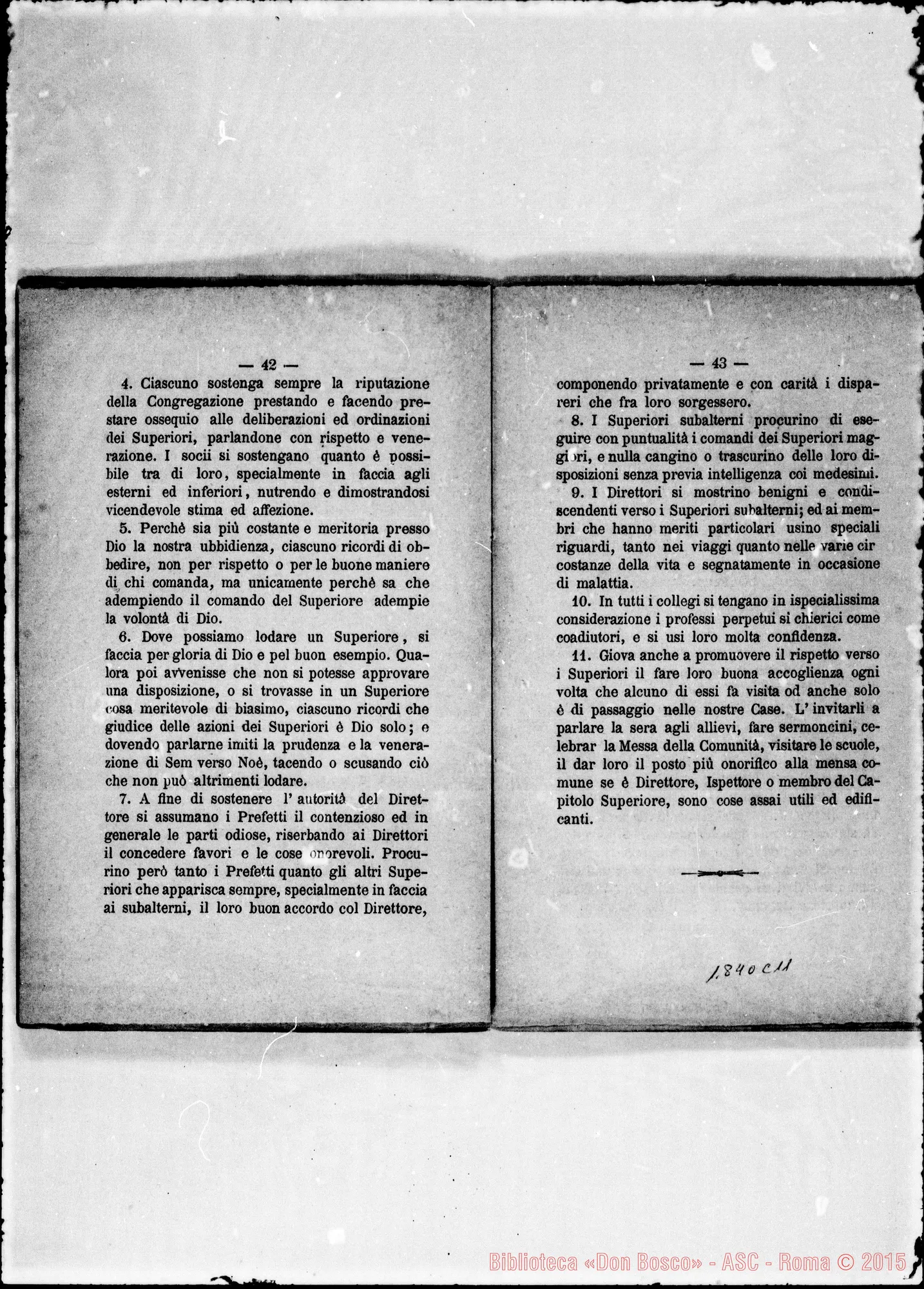 Fotogramma C 11 — Deliberazioni: Stampato