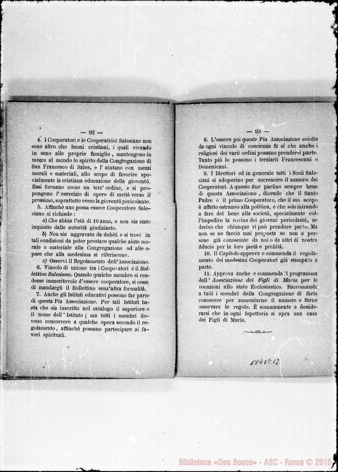 Fotogramma E 12 — Deliberazioni: Stampato