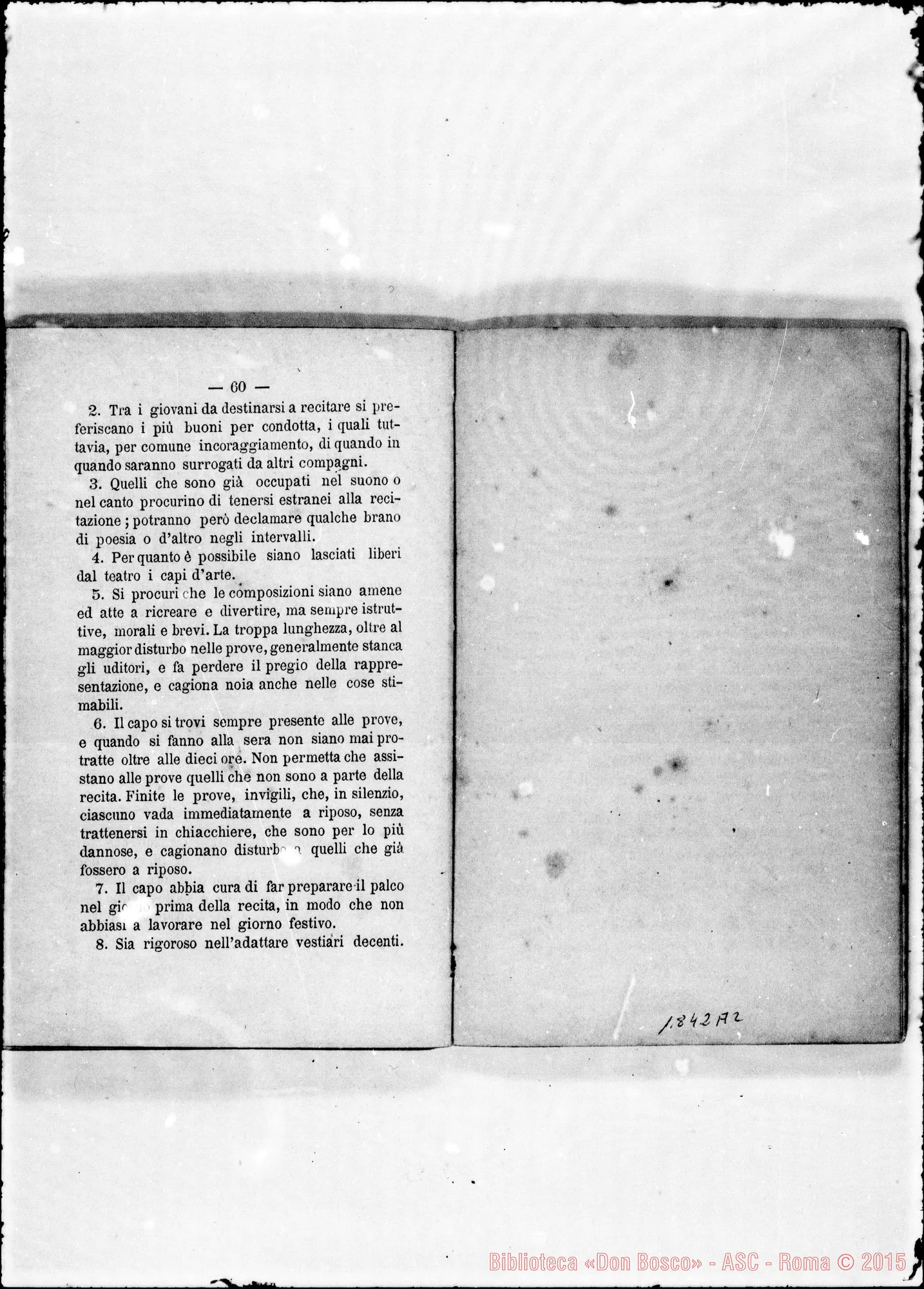 Fotogramma A 2 — Deliberazioni stampate con note ms. di D. Berto