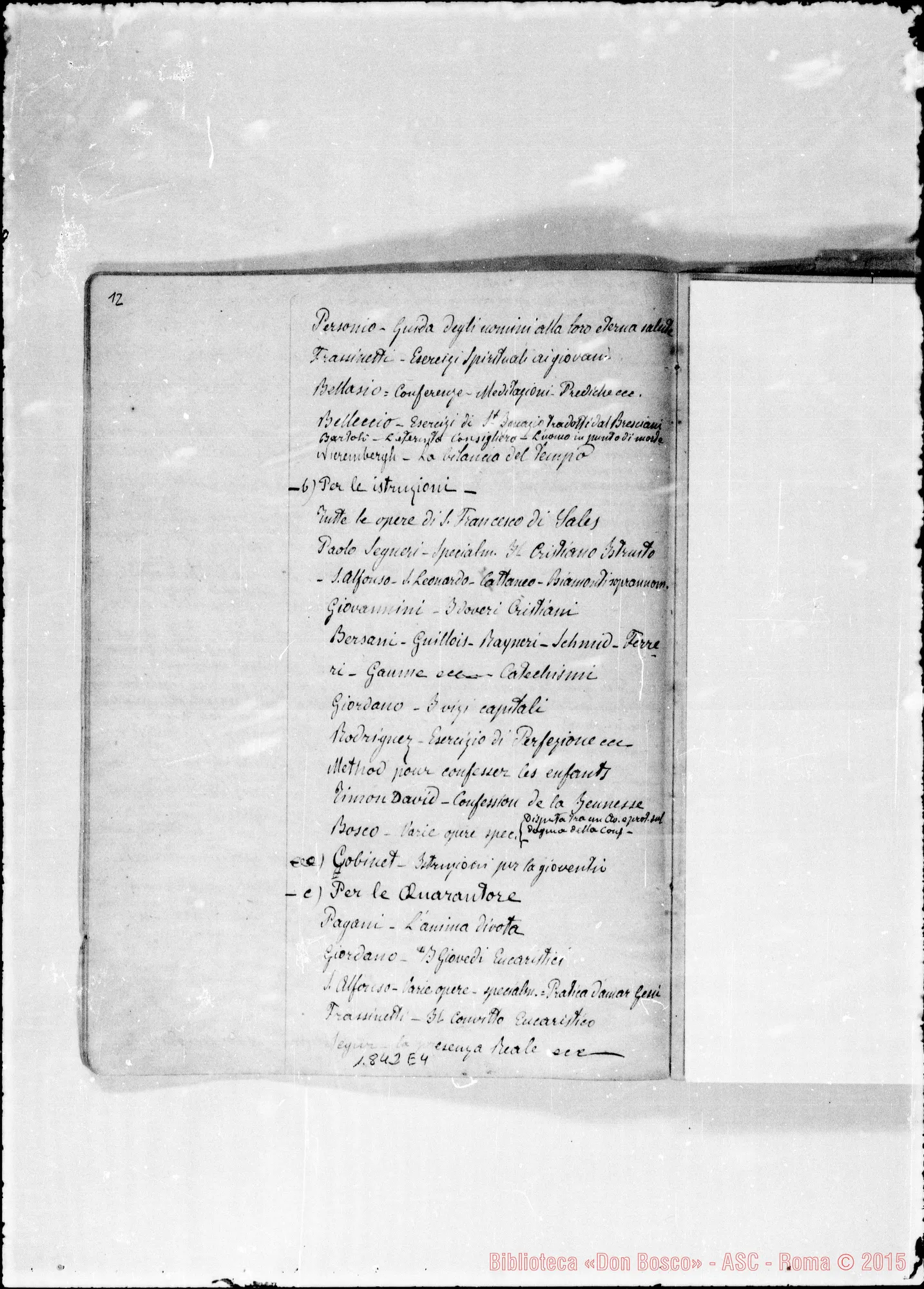 Fotogramma E 4 — Verbali delle conferenze. Tre quaderni ms. di D. Barberis