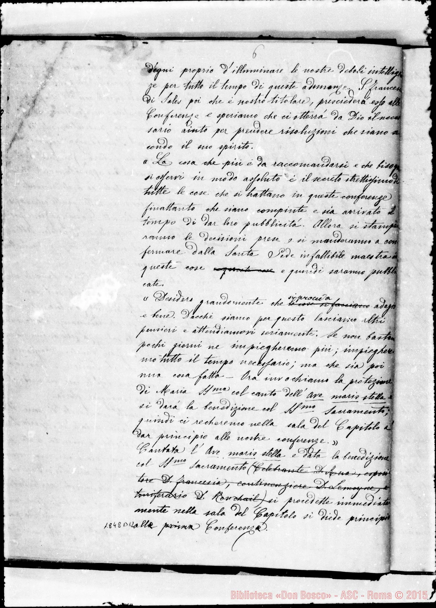 Fotogramma B 12 — Verbali: copia pulita