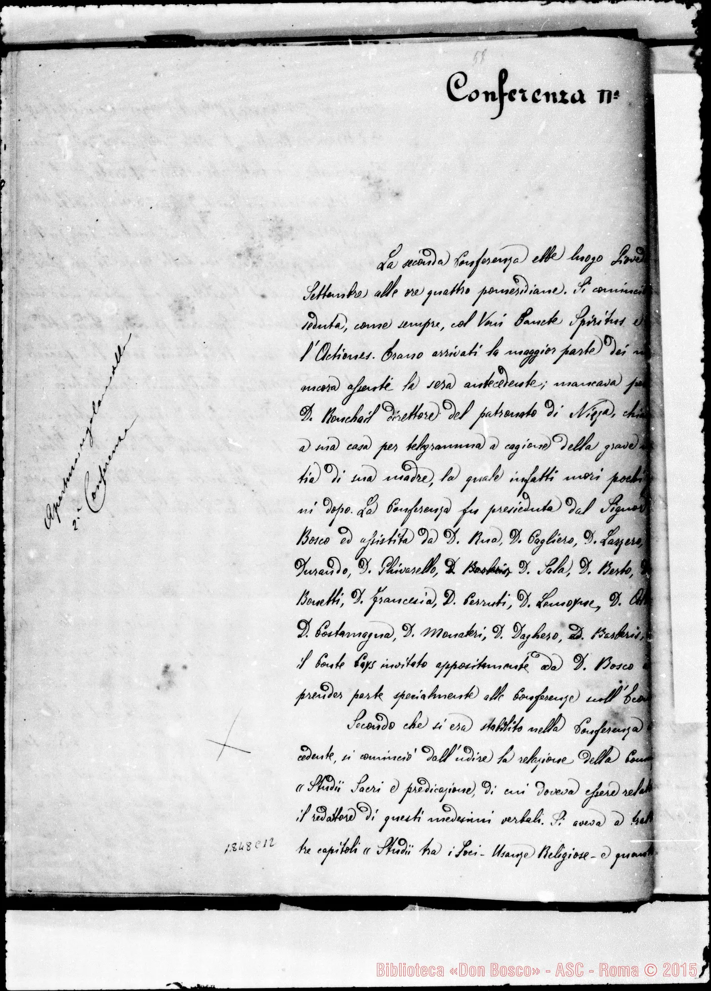 Fotogramma C 12 — Verbali: copia pulita