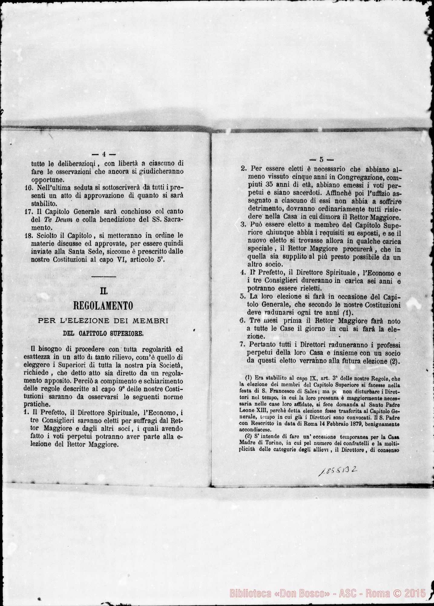 Fotogramma B 2 — Deliberazioni. Stampato