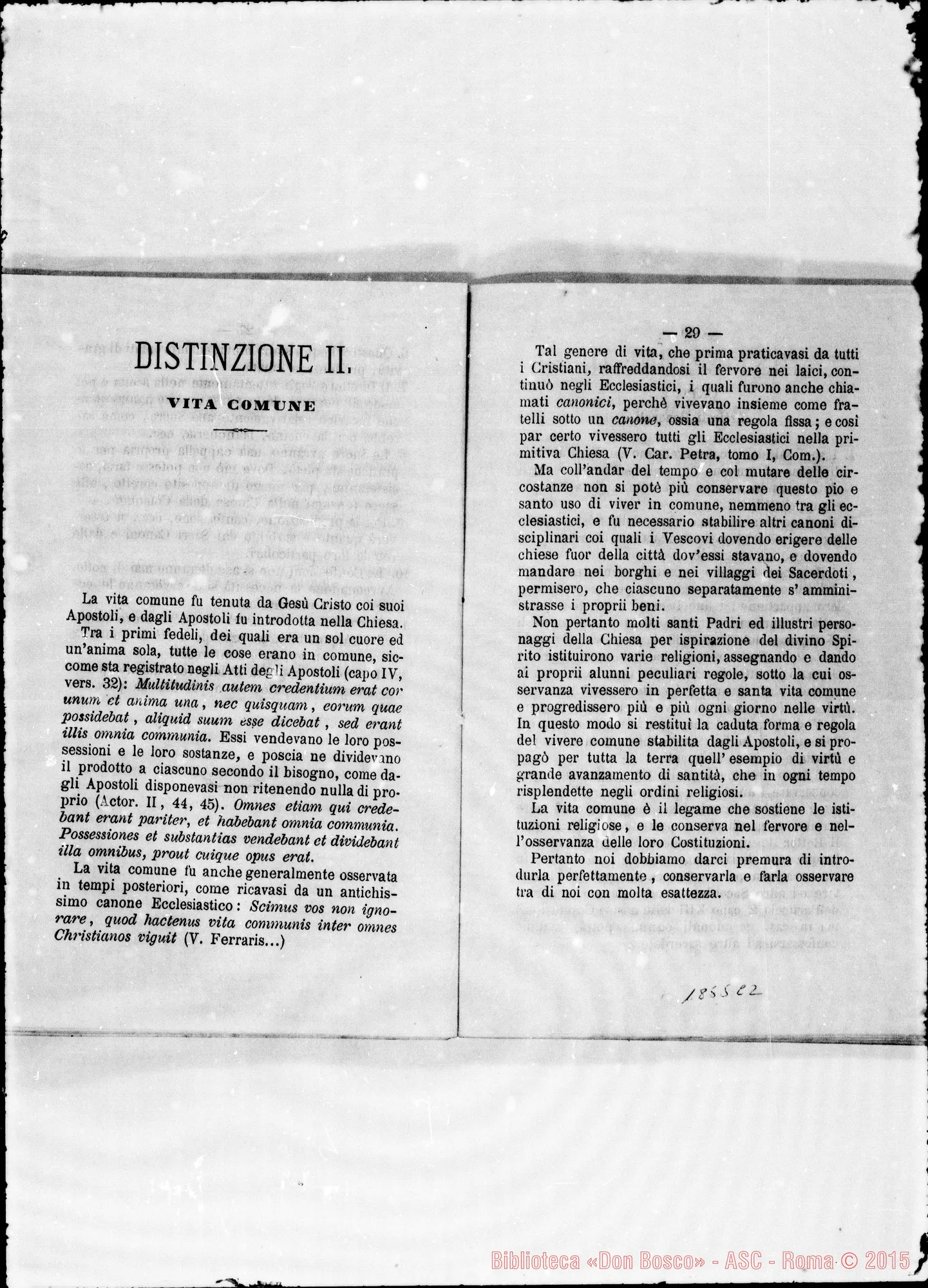 Fotogramma C 2 — Deliberazioni. Stampato