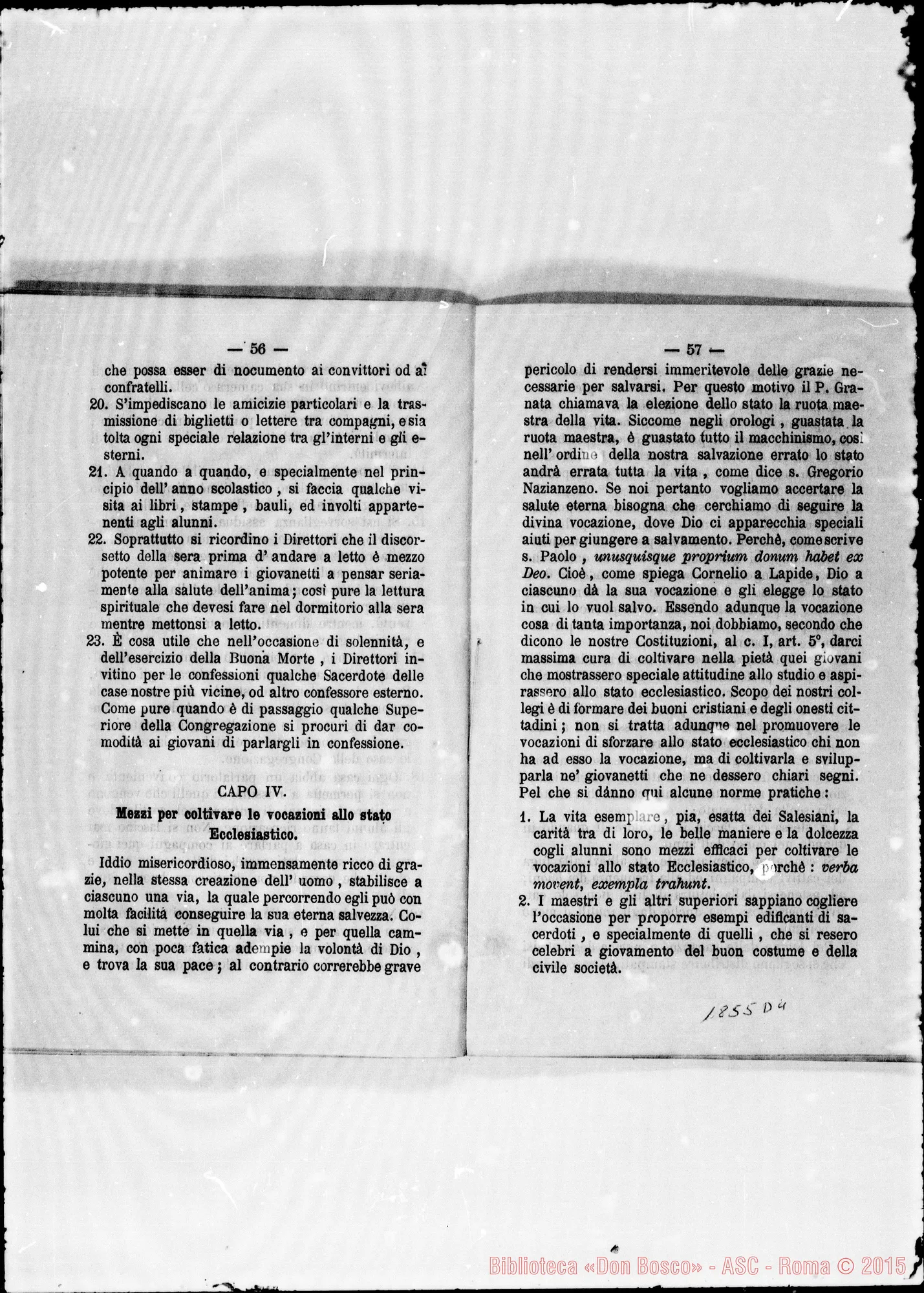Fotogramma D 4 — Deliberazioni. Stampato