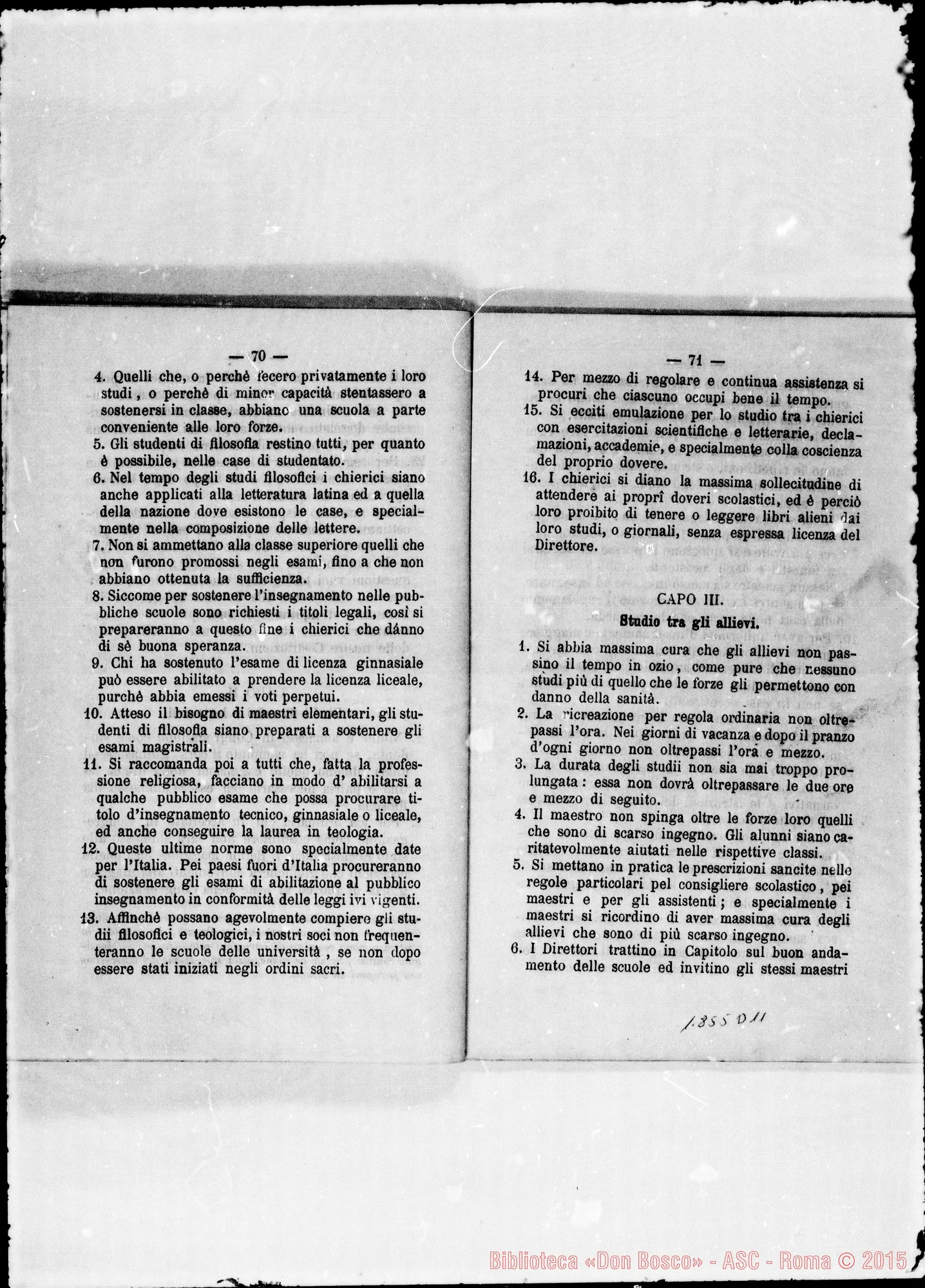 Fotogramma D 11 — Deliberazioni. Stampato