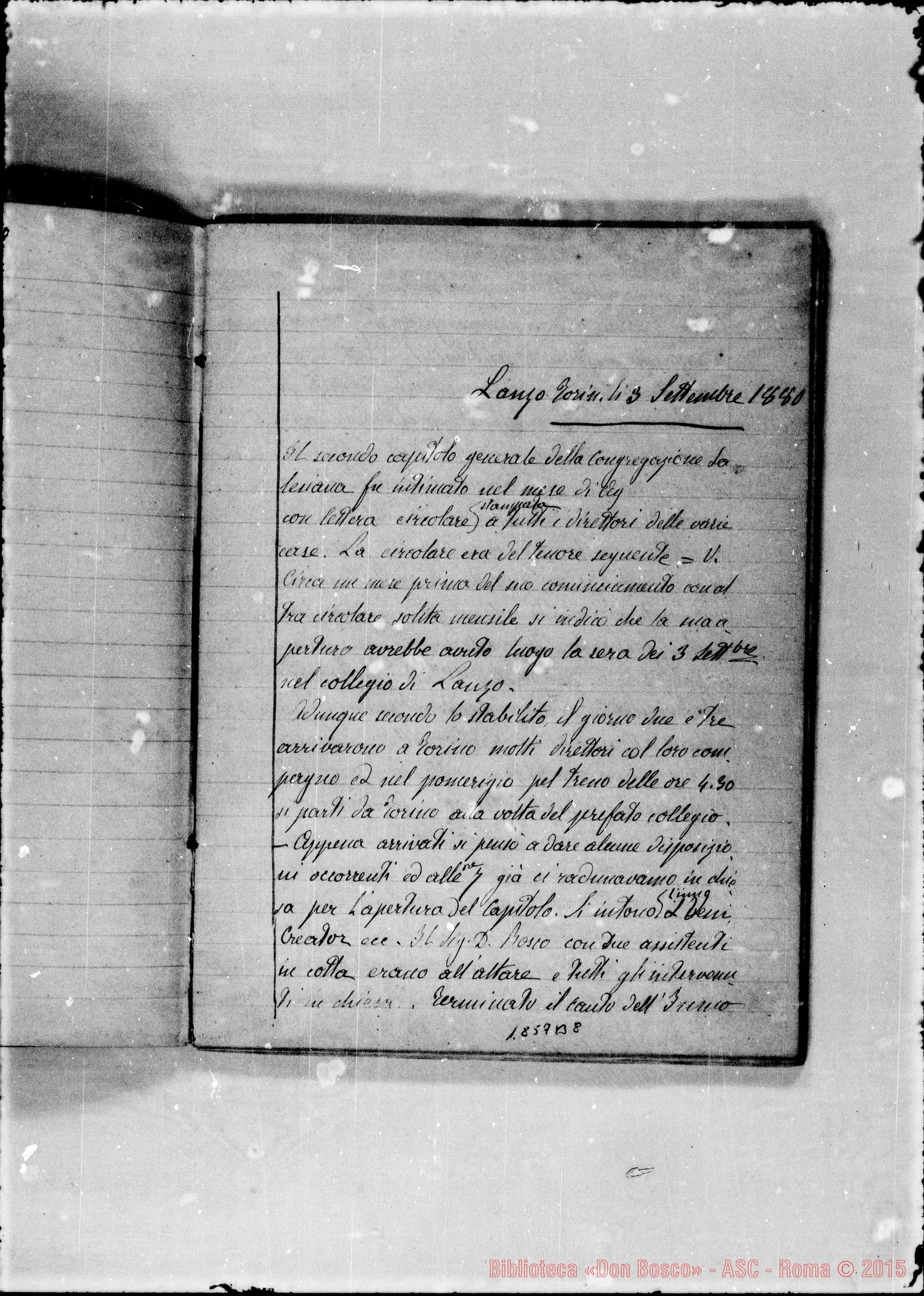 Fotogramma B 8 — Verbali: copia pulita. Ms. Barberis