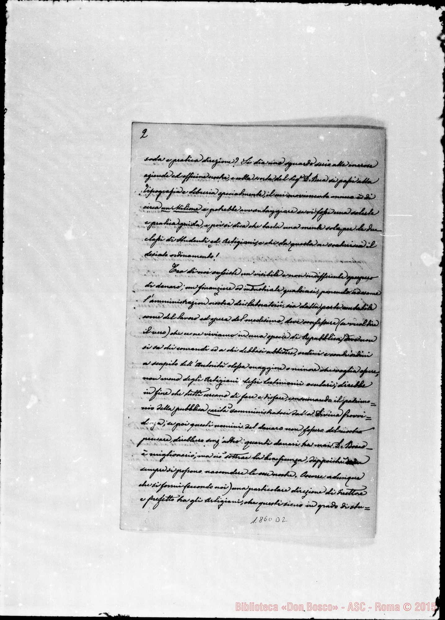 Fotogramma D 2 — Senza firma