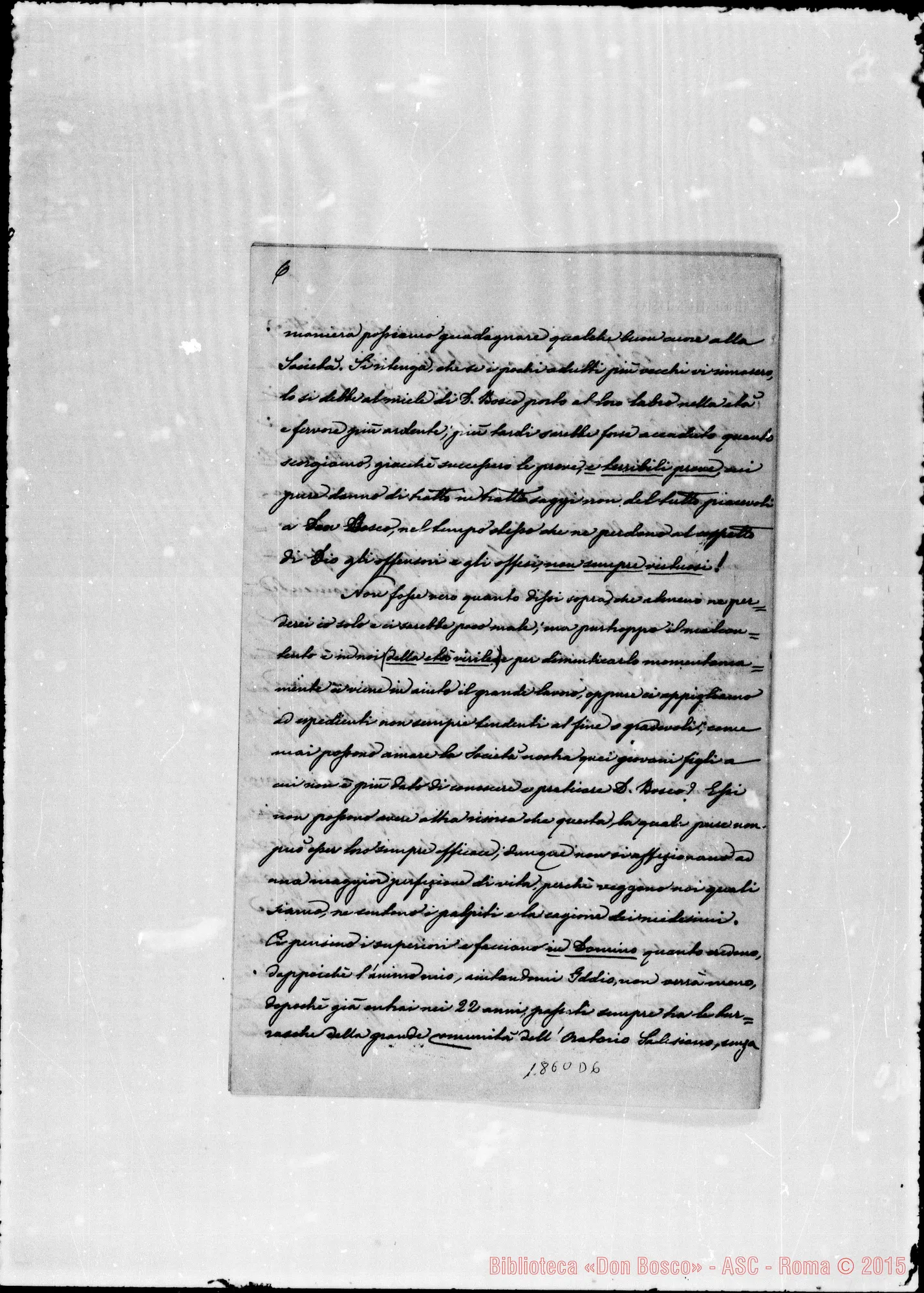 Fotogramma D 6 — Senza firma