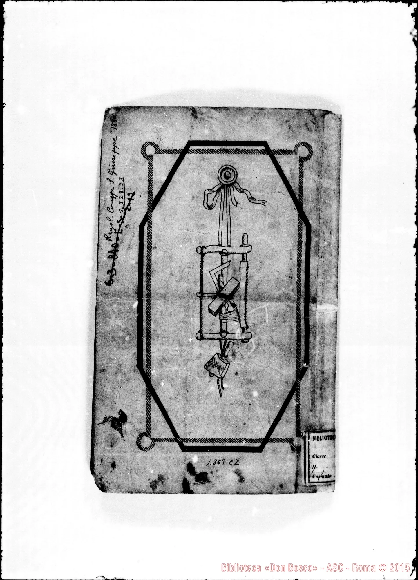 Fotogramma C 2 — Regolamento della Compagnia di S. Giuseppe. Copia del 1880