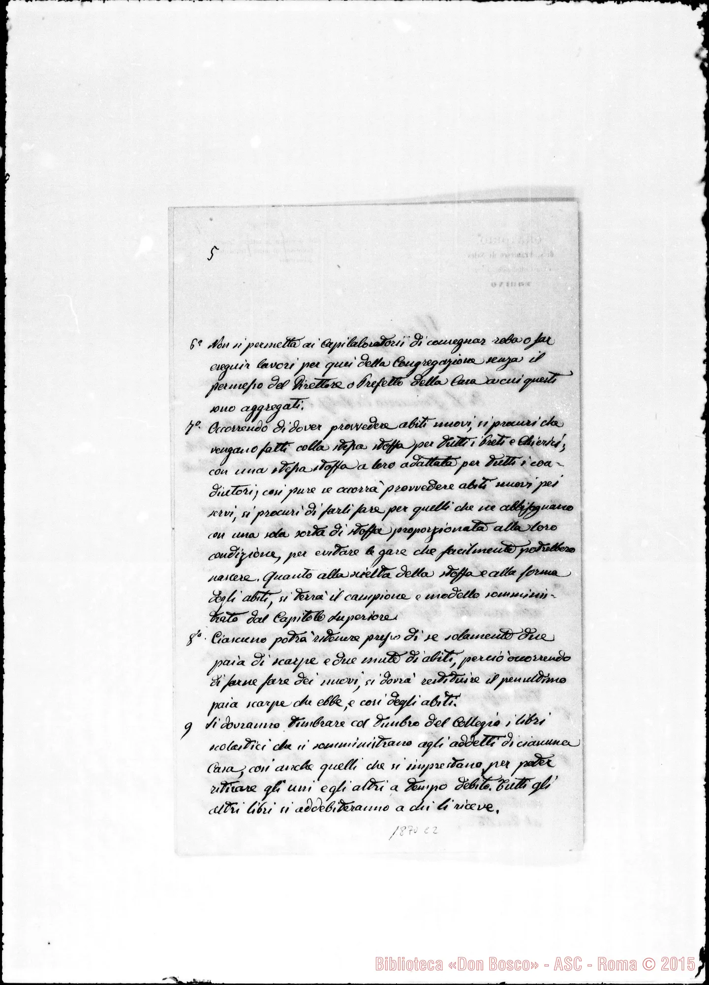 Fotogramma C 2 — Copia pulita della precedente