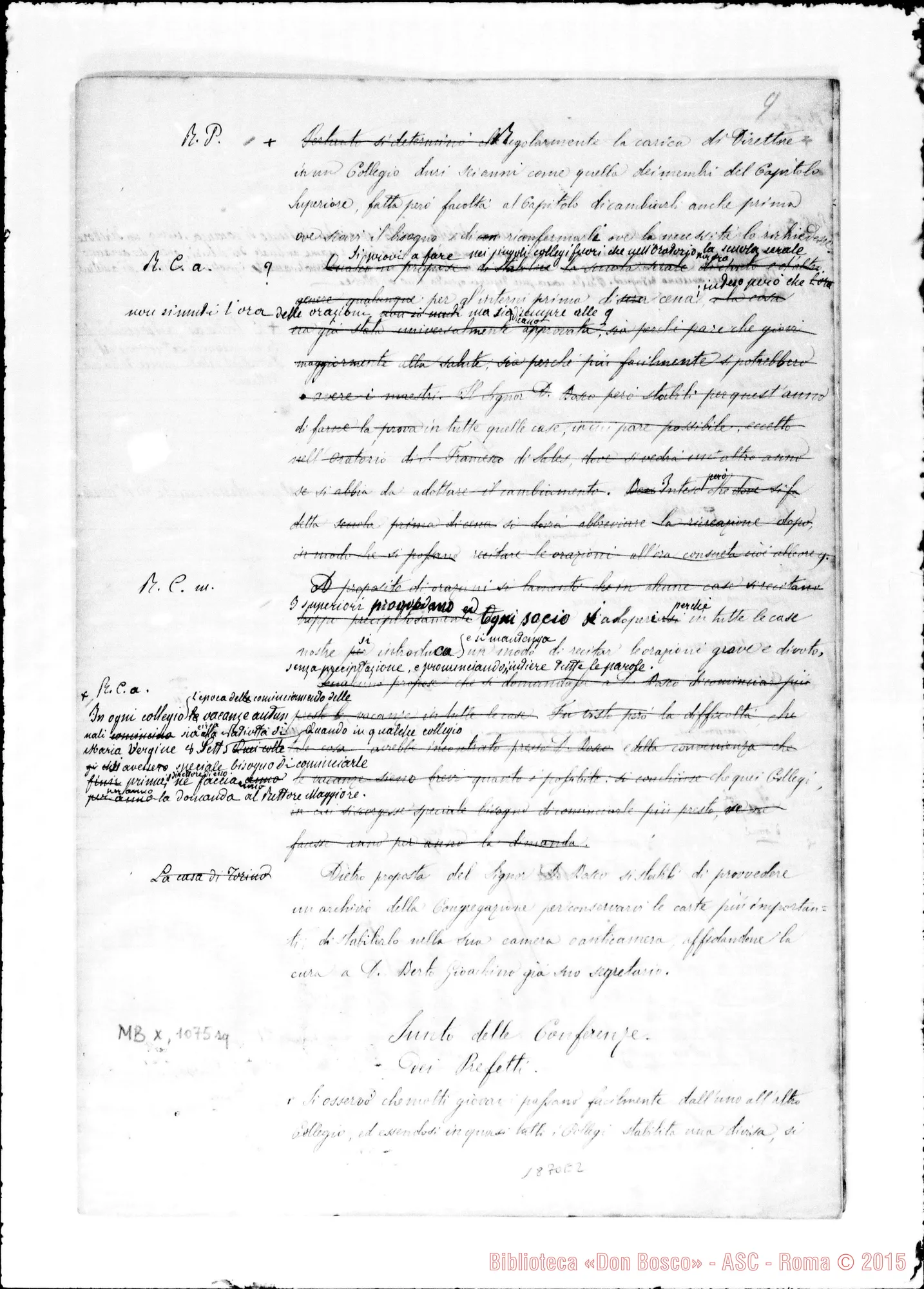 Fotogramma E 2 — Deliberazioni prese… Altra copia