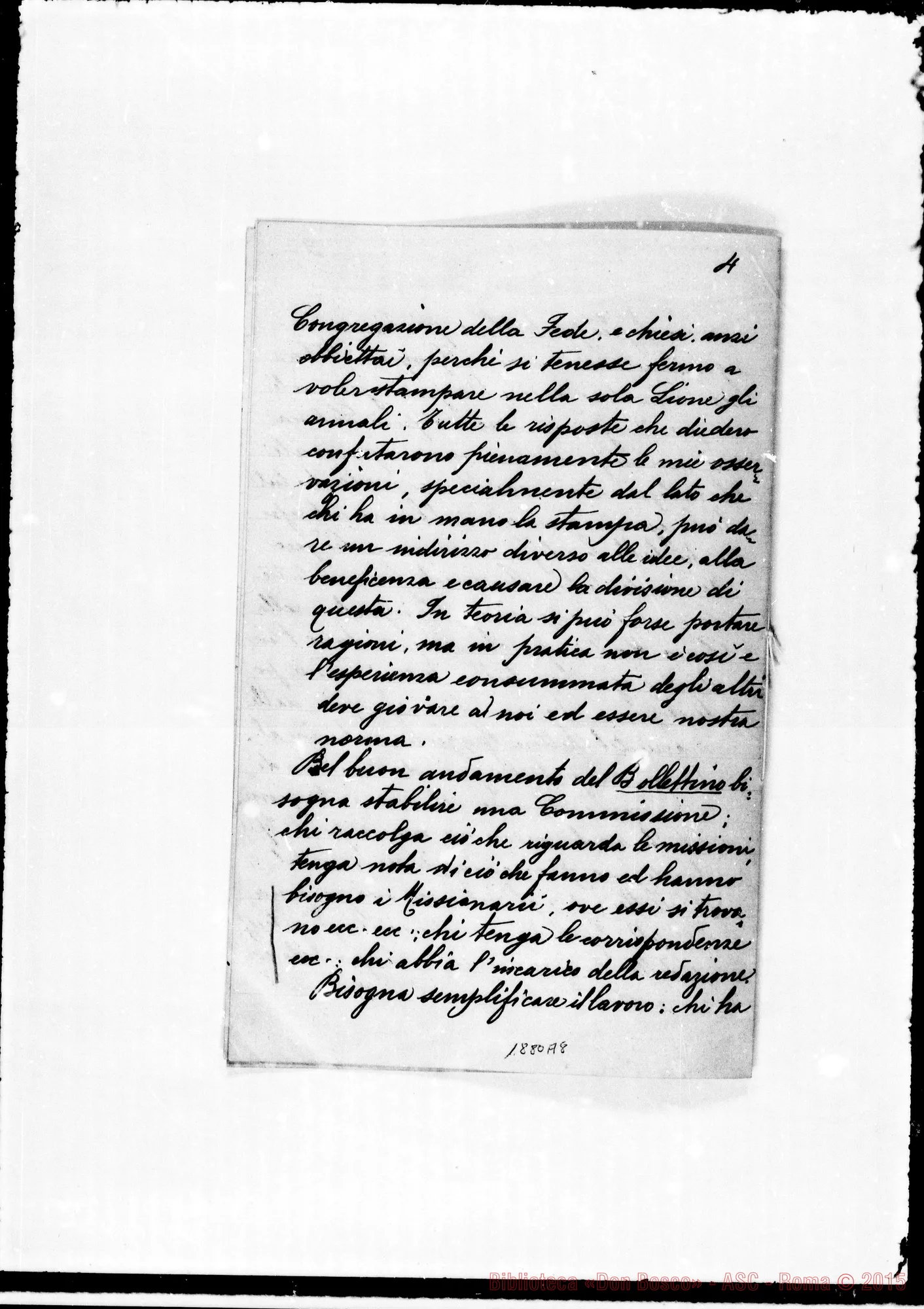 Fotogramma A 8 — 17- 9-1885. Ms.