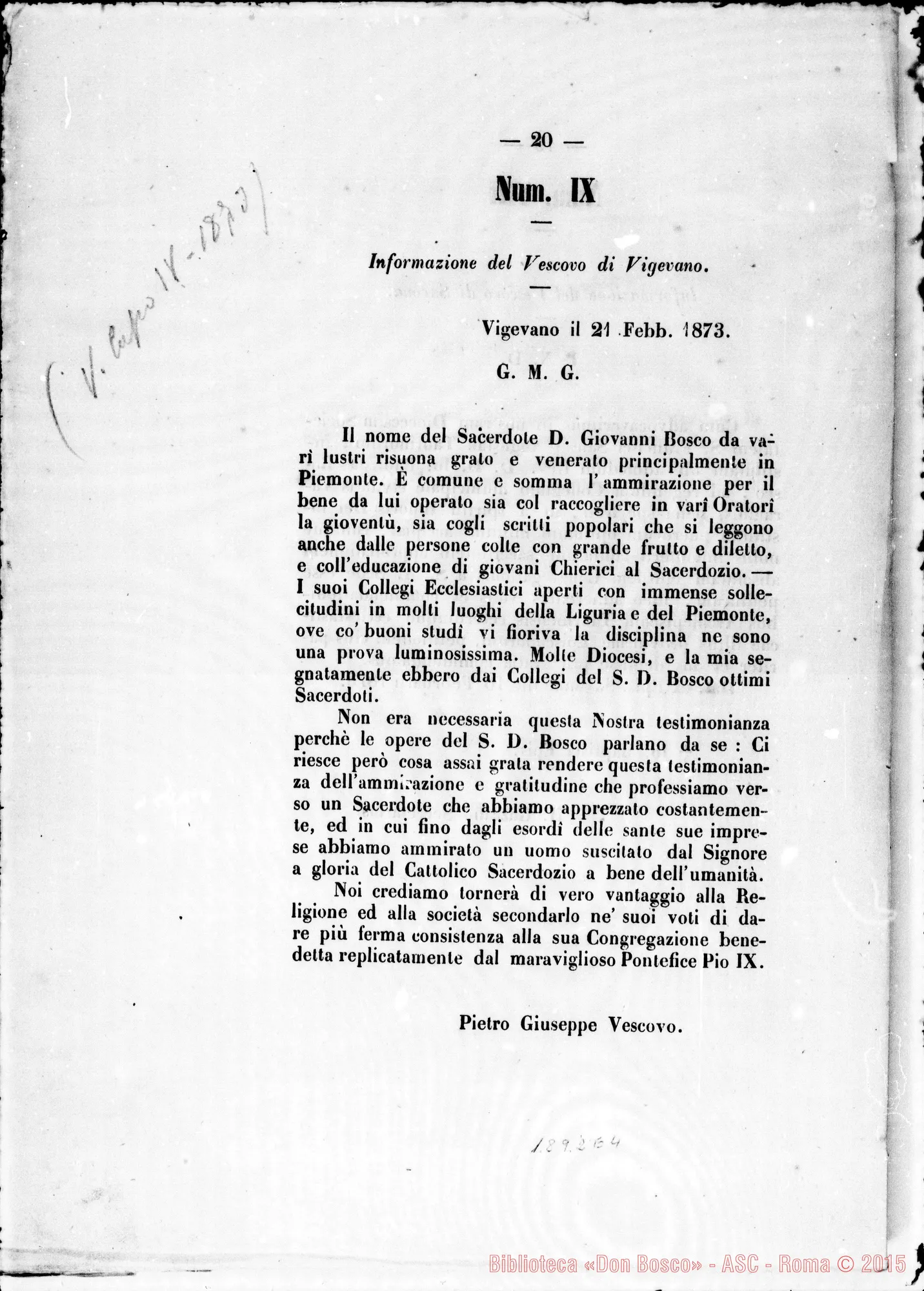 Fotogramma E 4 — Congreg. dei VV. E RR. sull’approvazione… Stampato