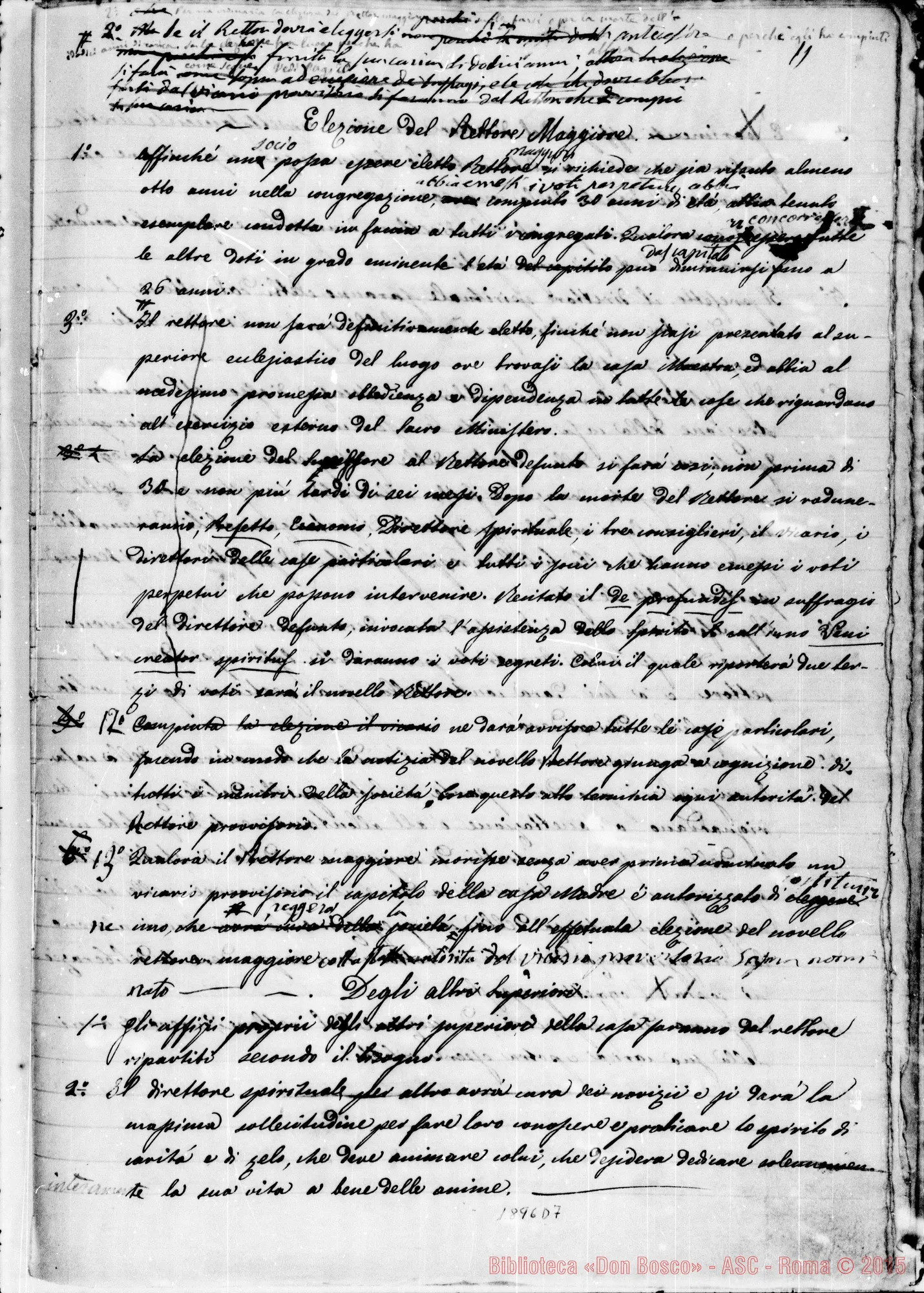 Fotogramma D 7 — Copia integra post Decretum laudis. Correz. autogr. Bosco