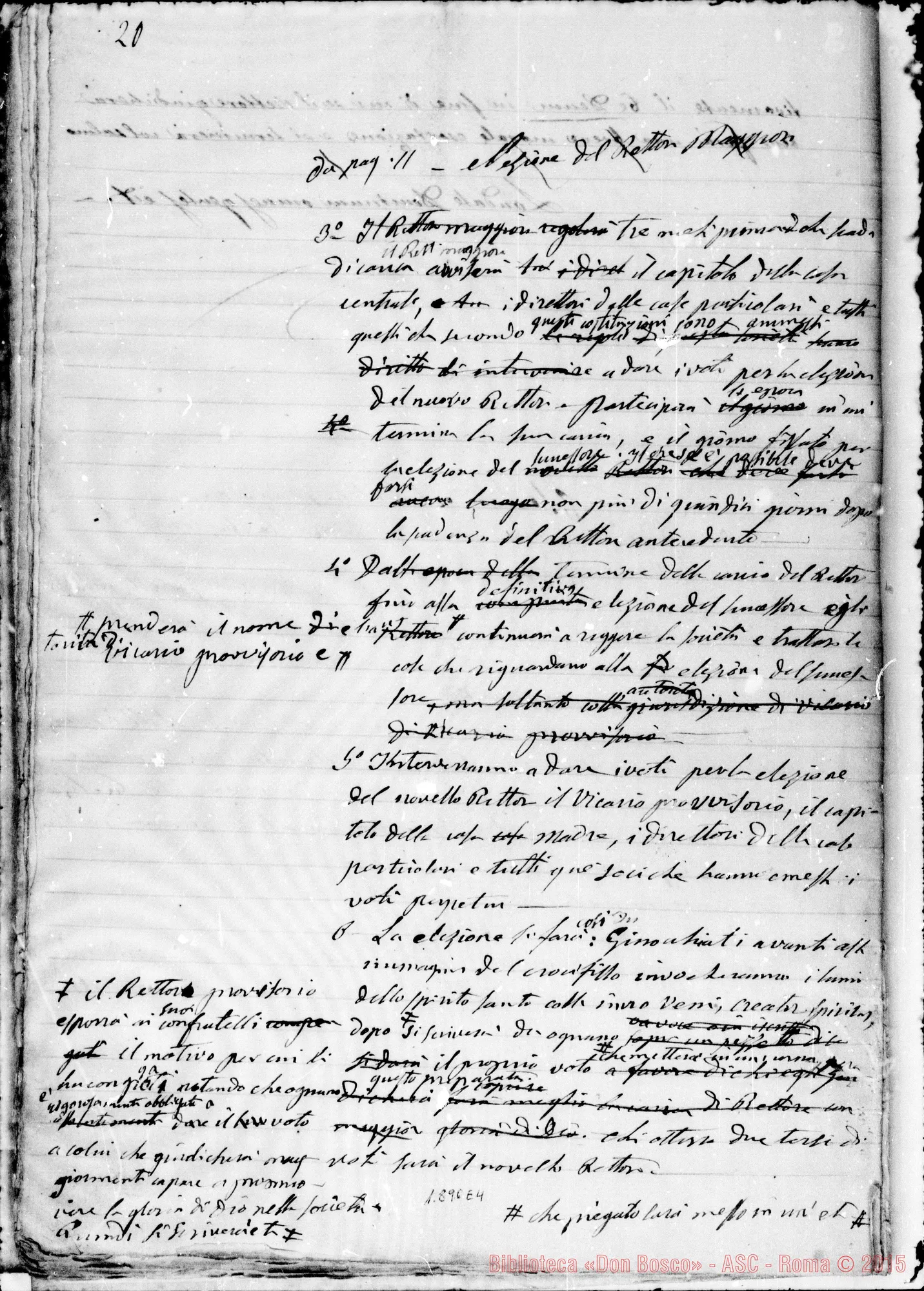 Fotogramma E 4 — Copia integra post Decretum laudis. Correz. autogr. Bosco