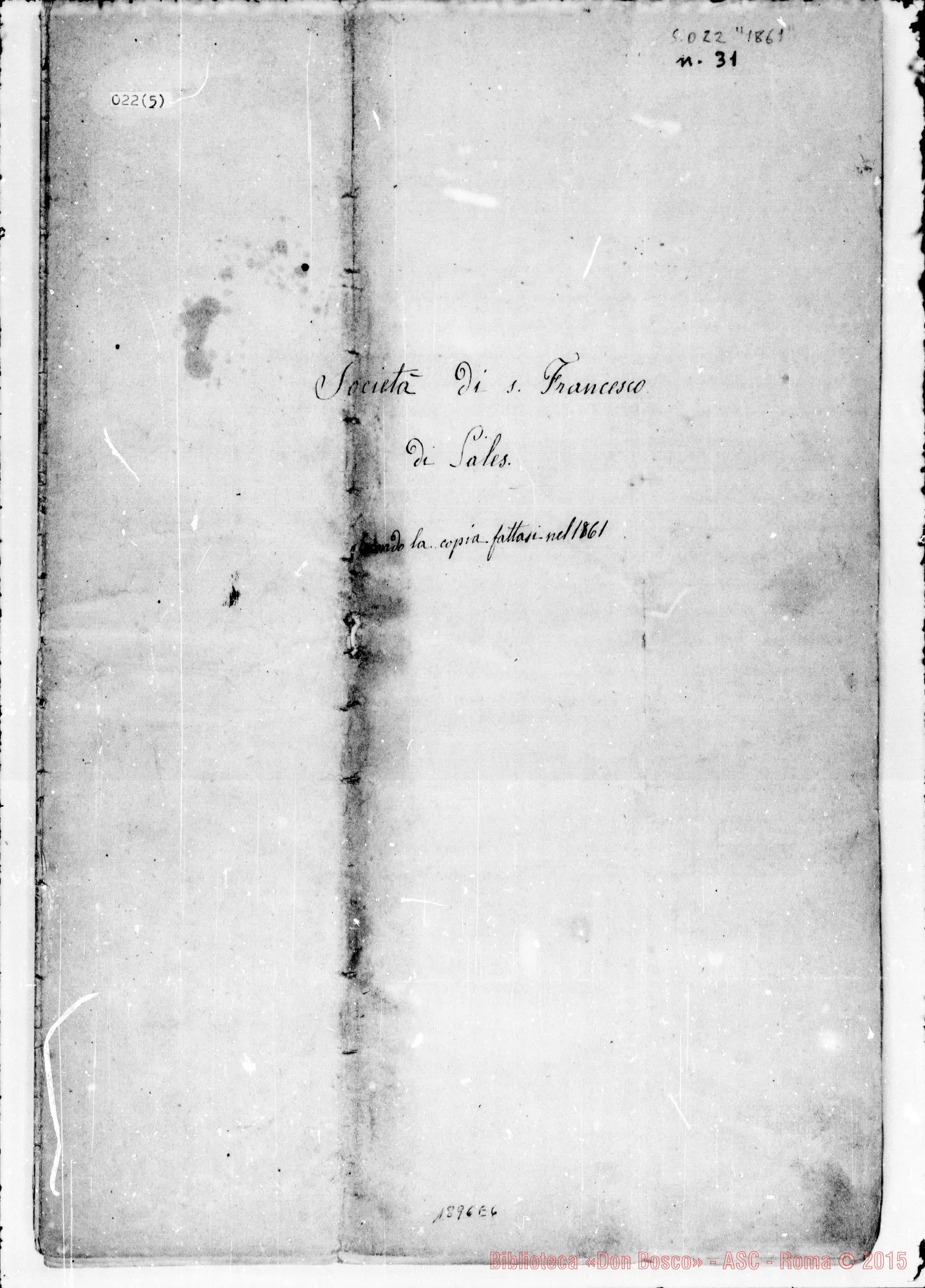 Fotogramma E 6 — Nuova redazione secondo la copia del 1861. Correz. Rua