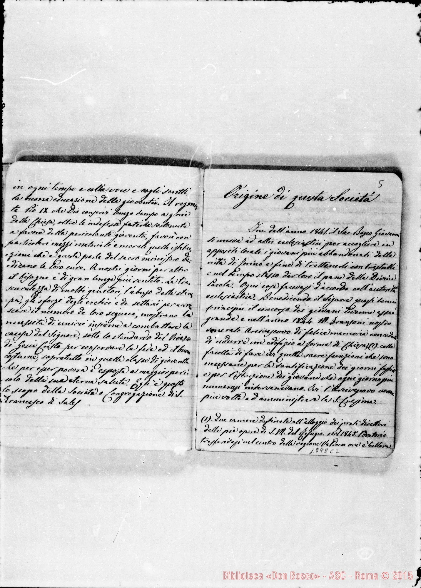 Fotogramma C 2 — Copia completa ad usum privatum. Ch. Febraro Stefano