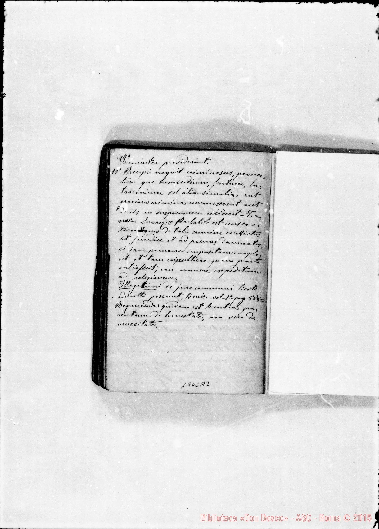 Fotogramma A 2 — Quaderno contenendo: Regolamento antico, circolari di D. Bosco, deliberazioni prese nelle conferenze E Capitoli, elenco dei soci…