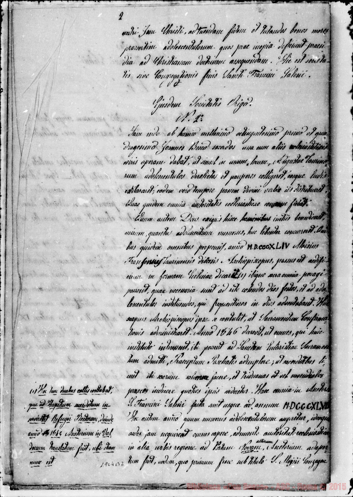 Fotogramma B 2 — Copia del documento anteriore senza correz.