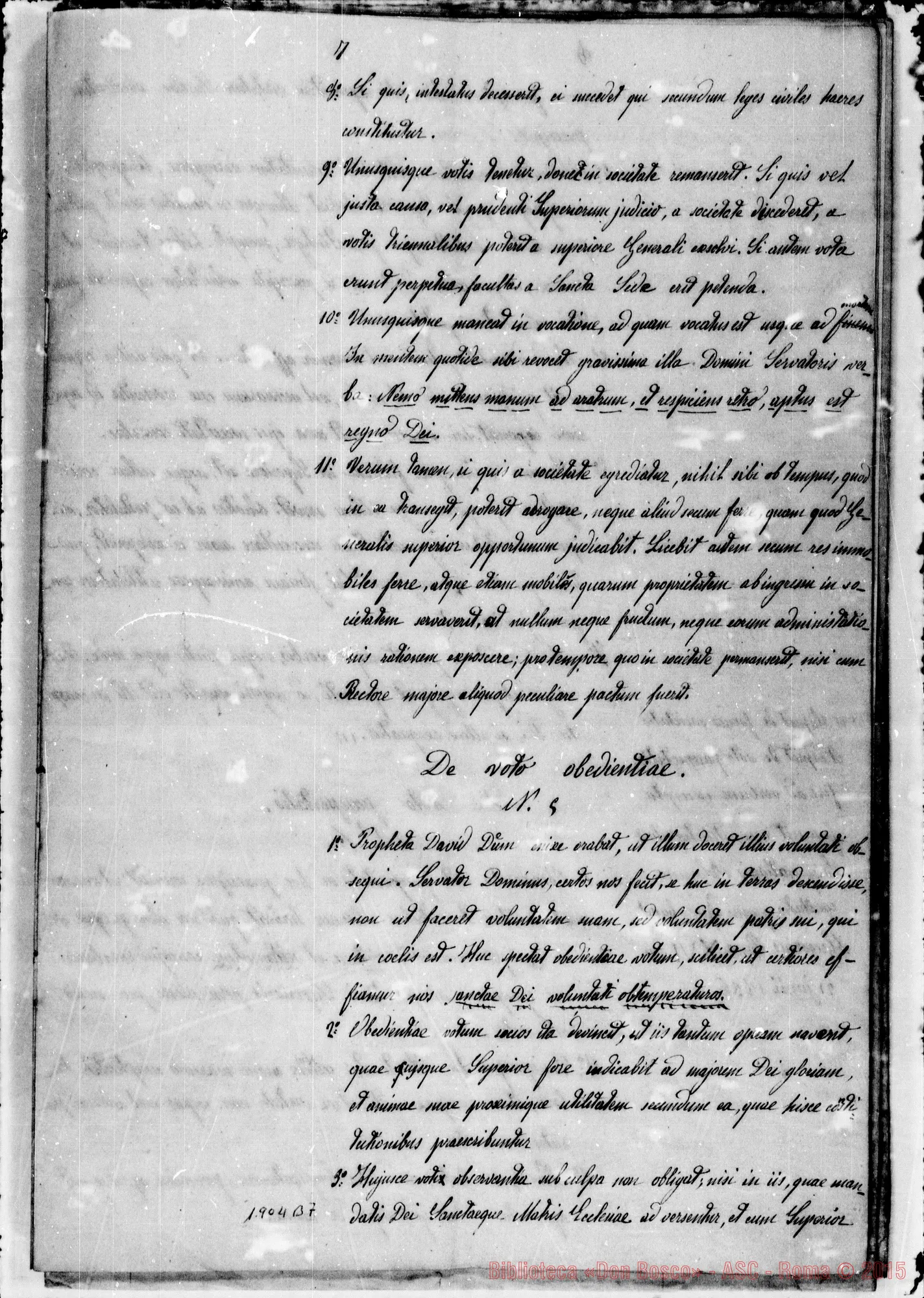 Fotogramma B 7 — Copia del documento anteriore senza correz.