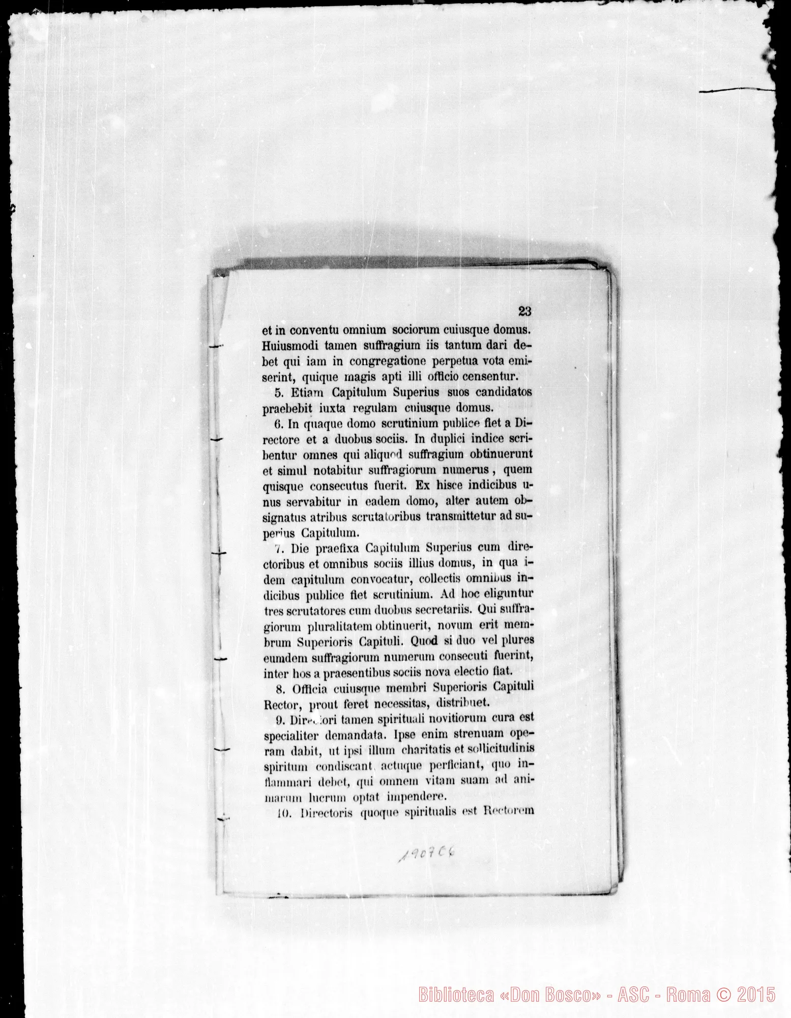 Fotogramma E 6 — Seconda Edizione latina stampata nel 1873. Vide annotaz. A pagina 17